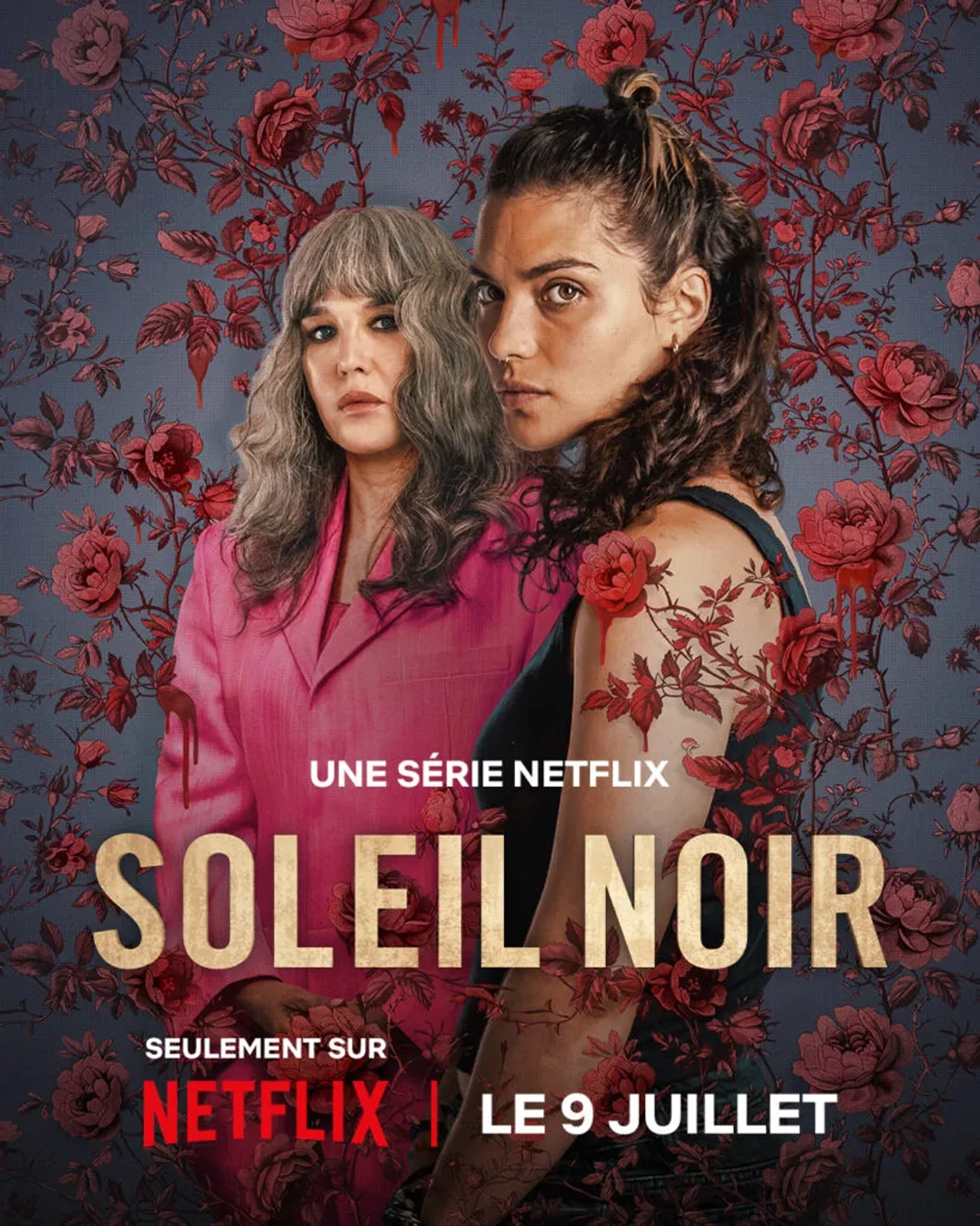 Isabelle Adjani and Ava Baya in Under a Dark Sun (2025)