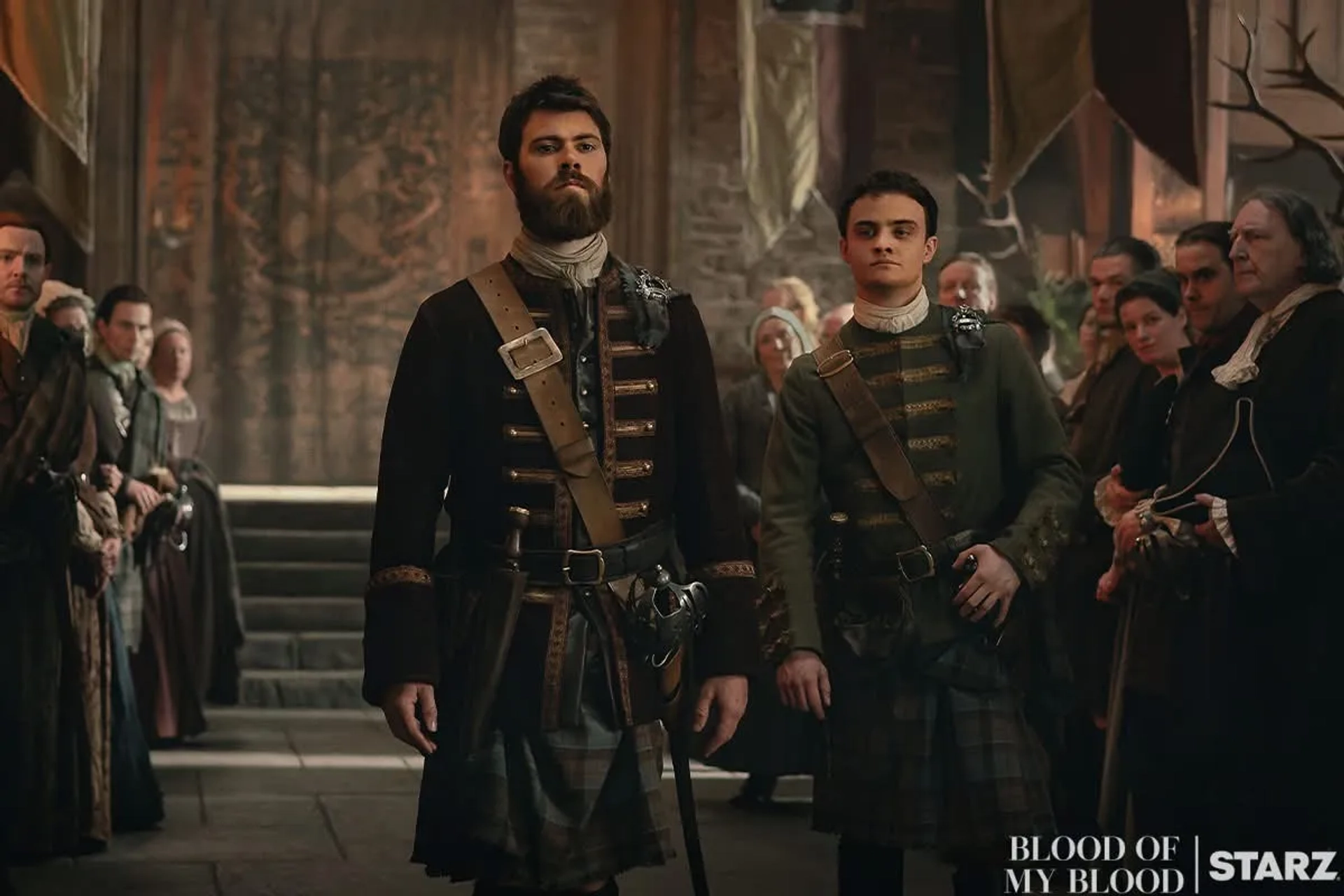 Seamus McLean Ross and Sam Retford in Outlander: Blood of My Blood (2025)