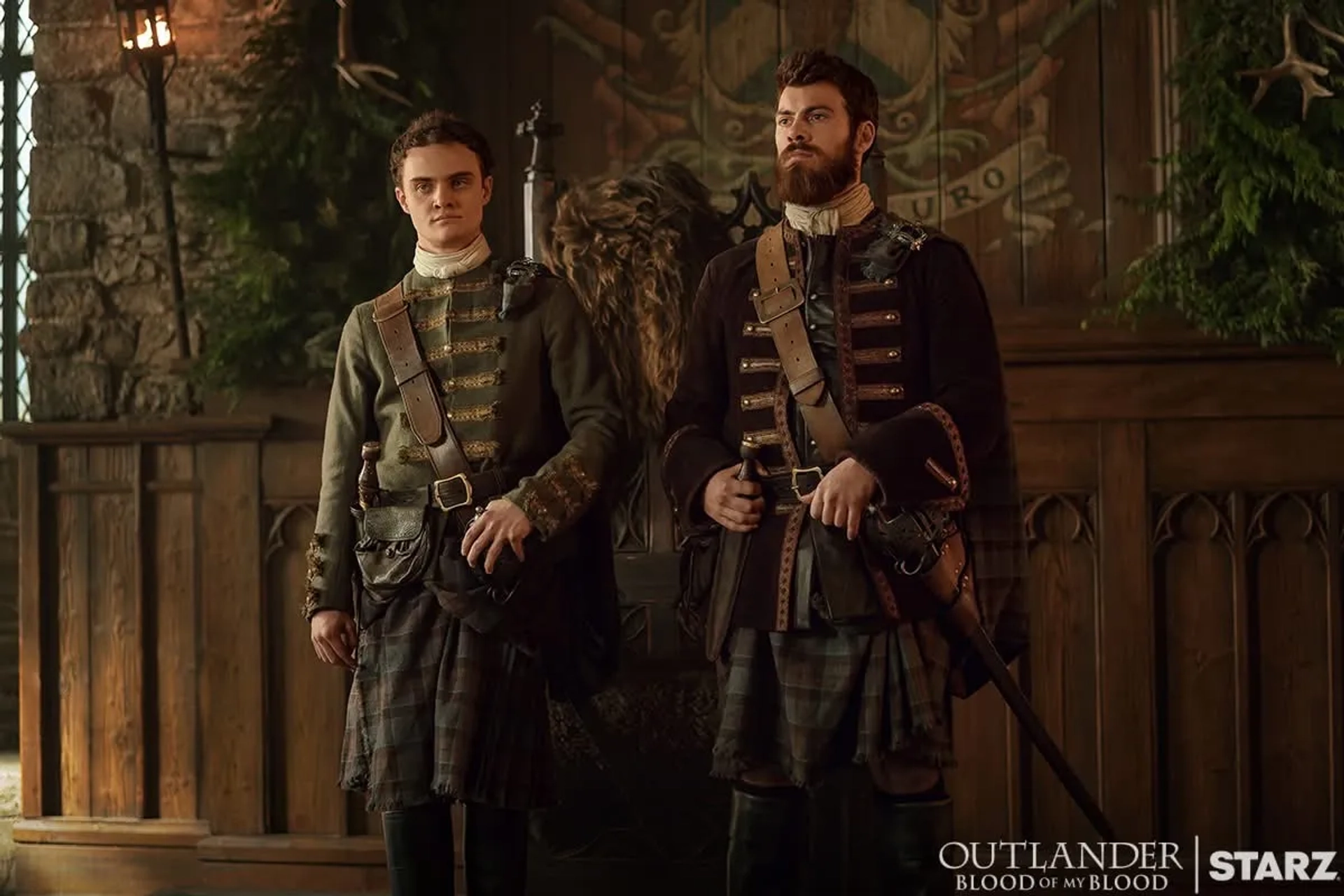 Seamus McLean Ross and Sam Retford in Outlander: Blood of My Blood (2025)