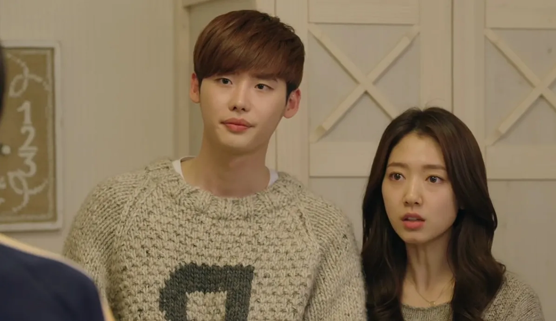 Park Shin-hye and Lee Jong-suk in Pinocchio (2014)
