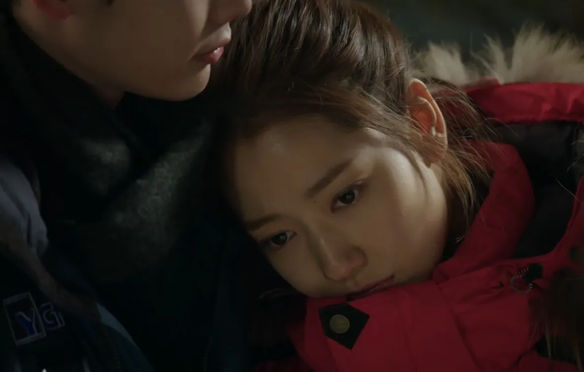 Park Shin-hye and Lee Jong-suk in Pinocchio (2014)