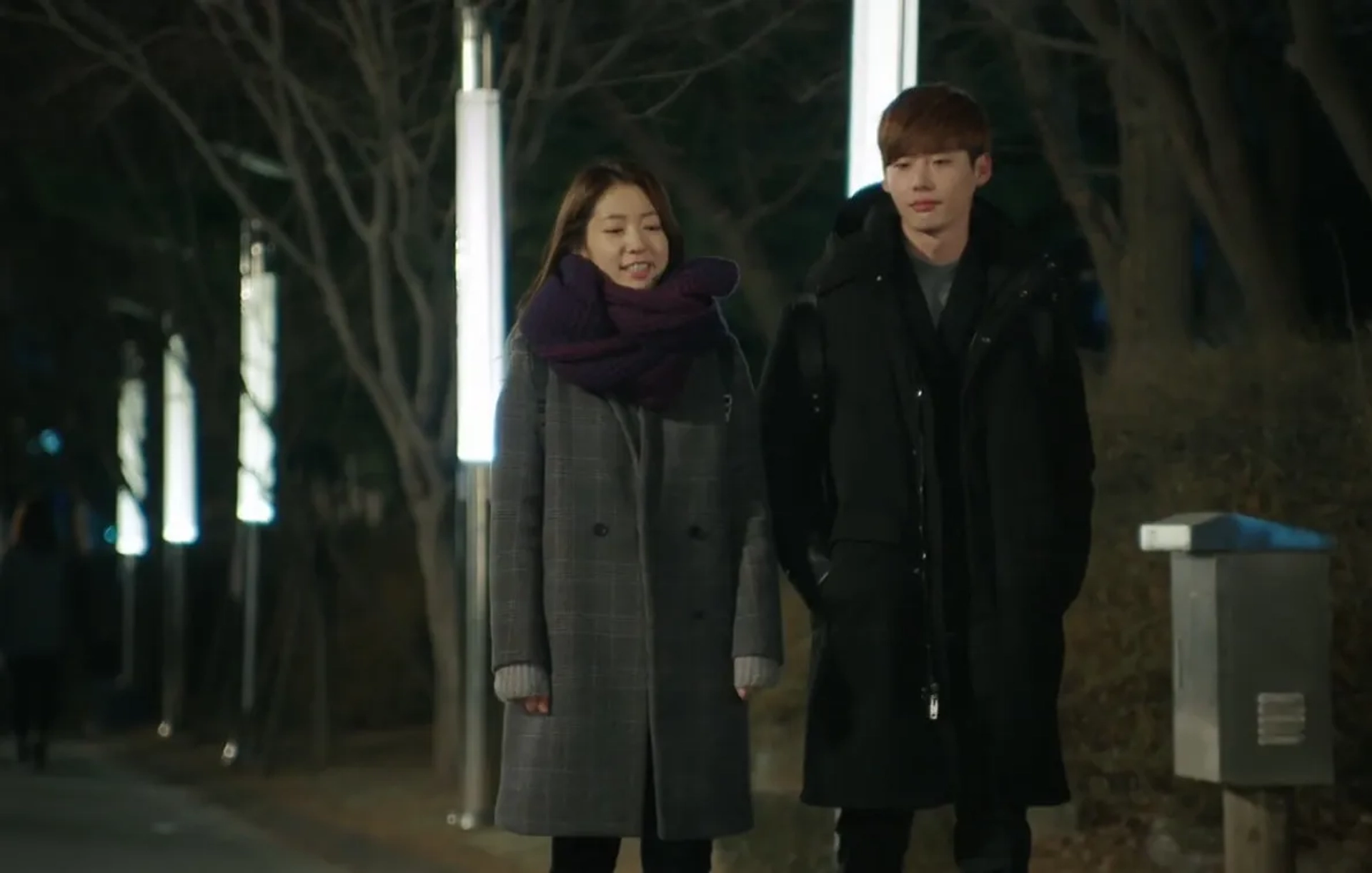 Park Shin-hye and Lee Jong-suk in Pinocchio (2014)