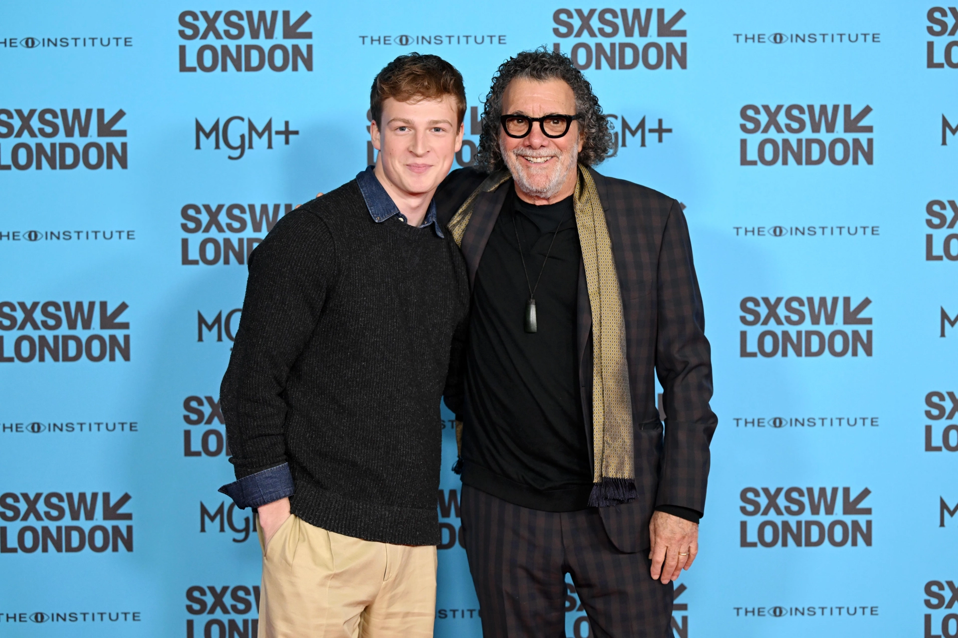 Fionn Laird and Jack Bender at The Insitute Premiere, headlining at SXSW London 2025