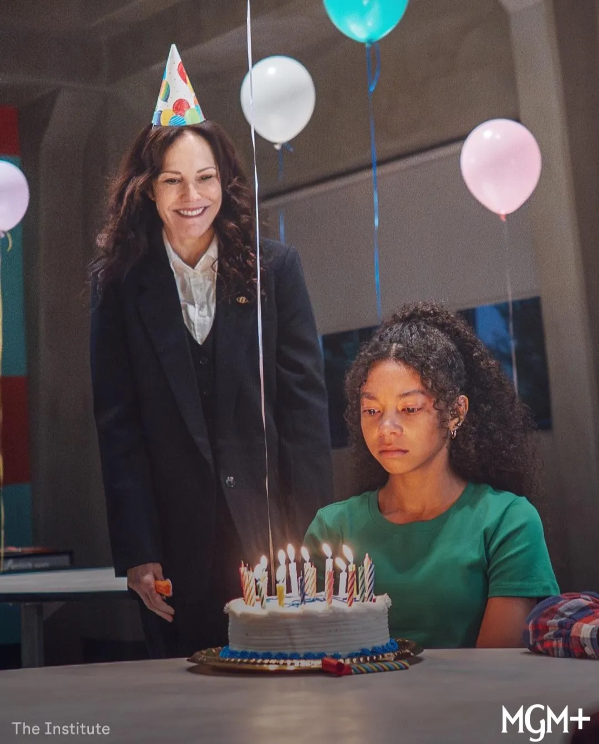 Mary-Louise Parker and Simone Miller in The Institute (2025)