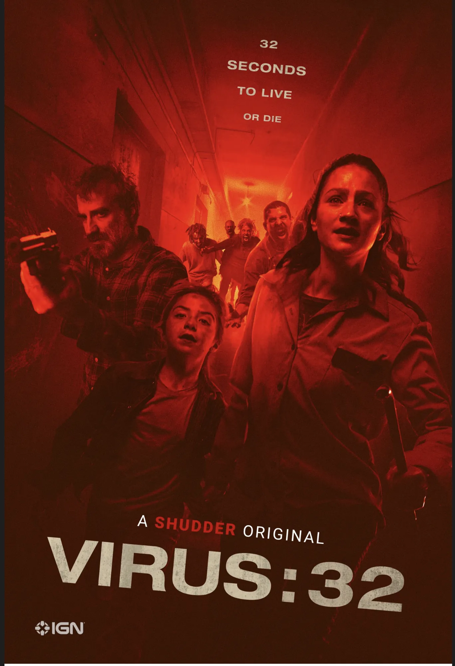 Daniel Hendler and Paula Silva in Virus-32 (2022)