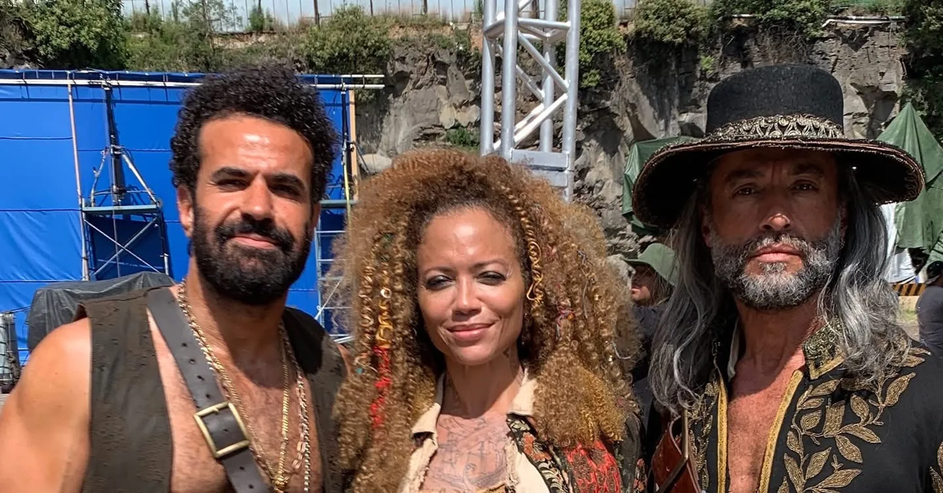 Kamar de los Reyes, Sundra Oakley, and Essam Ferris in Washington Black (2025)
