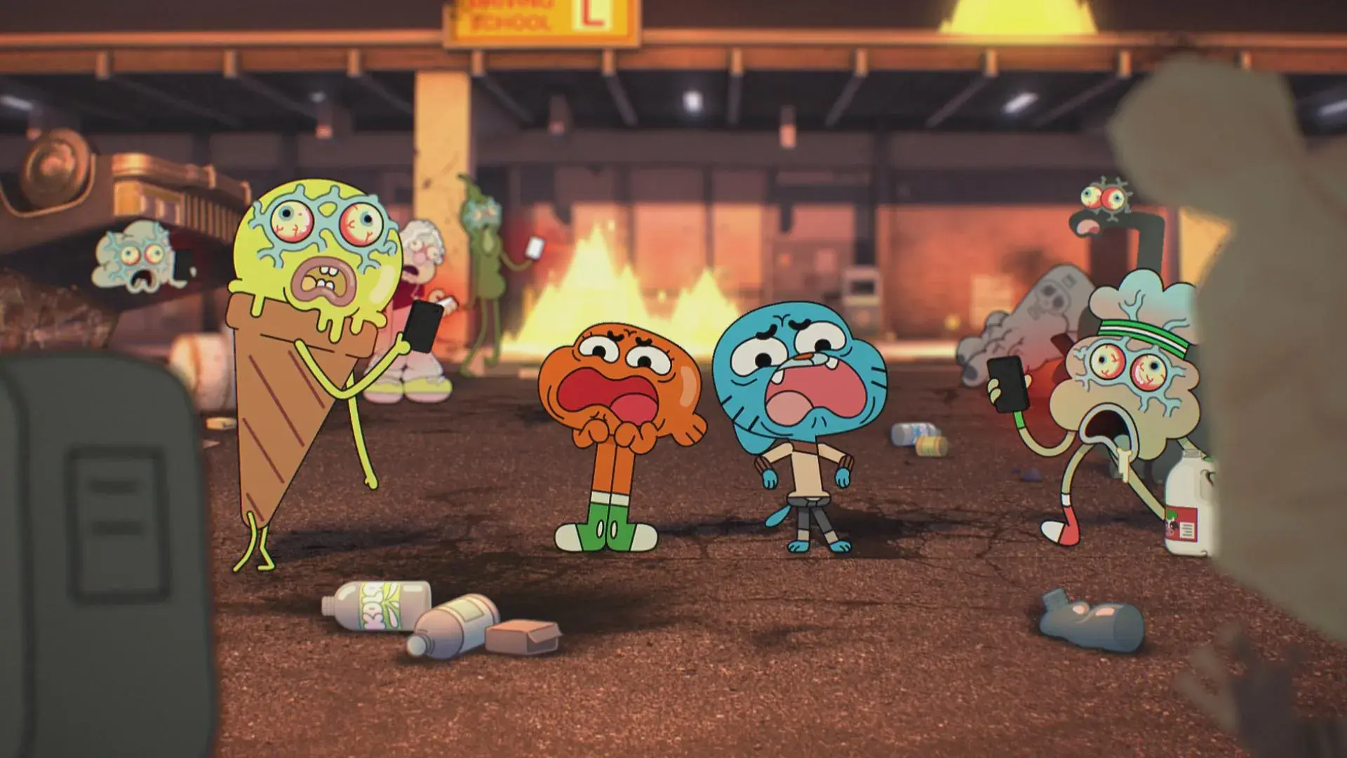 انیمیشن دنیای شگفت انگیز گامبال (The Wonderfully Weird World of Gumball 2025)