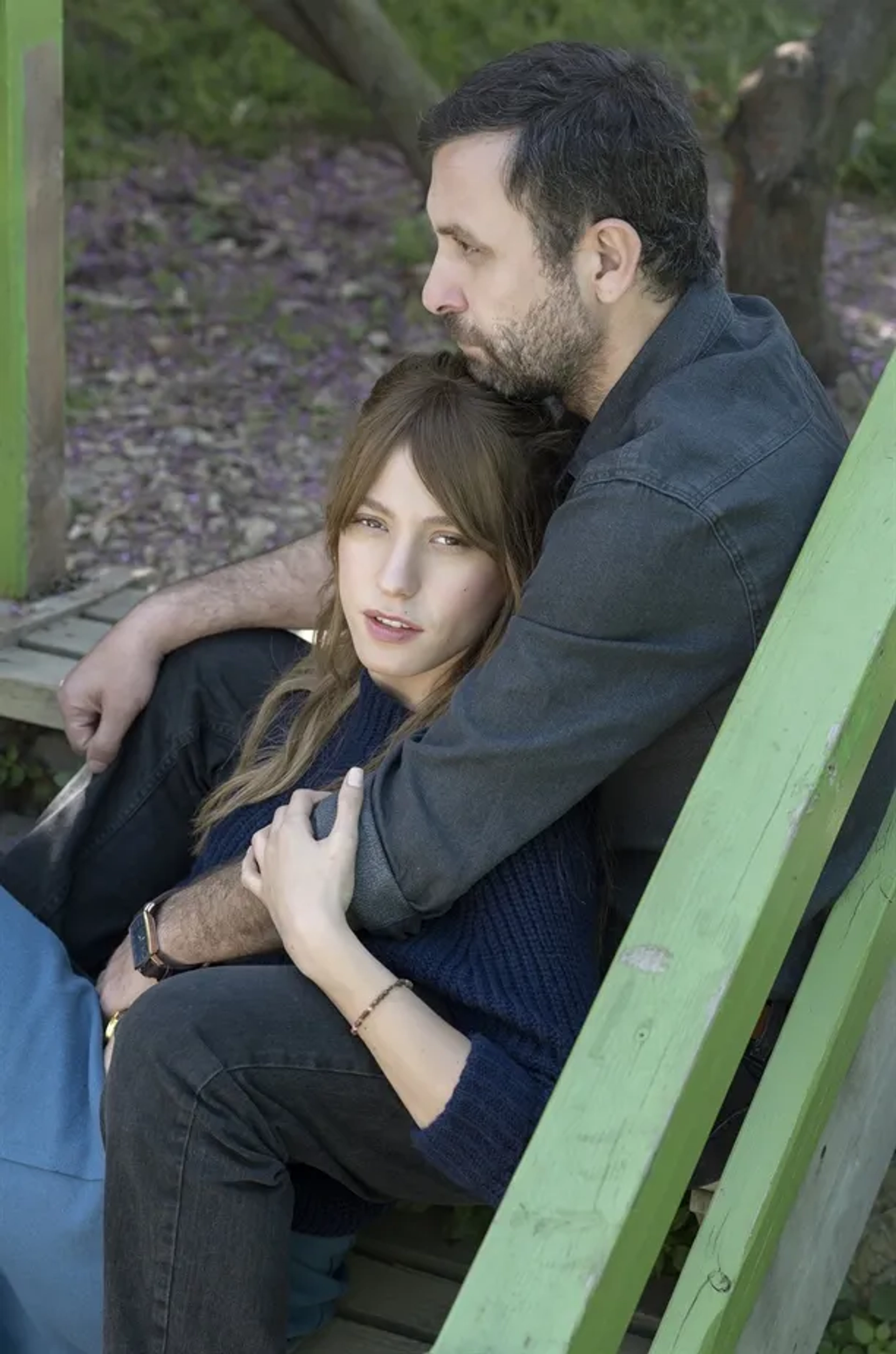 Nejat Isler and Serenay Sarikaya in For Both of Us (2016)