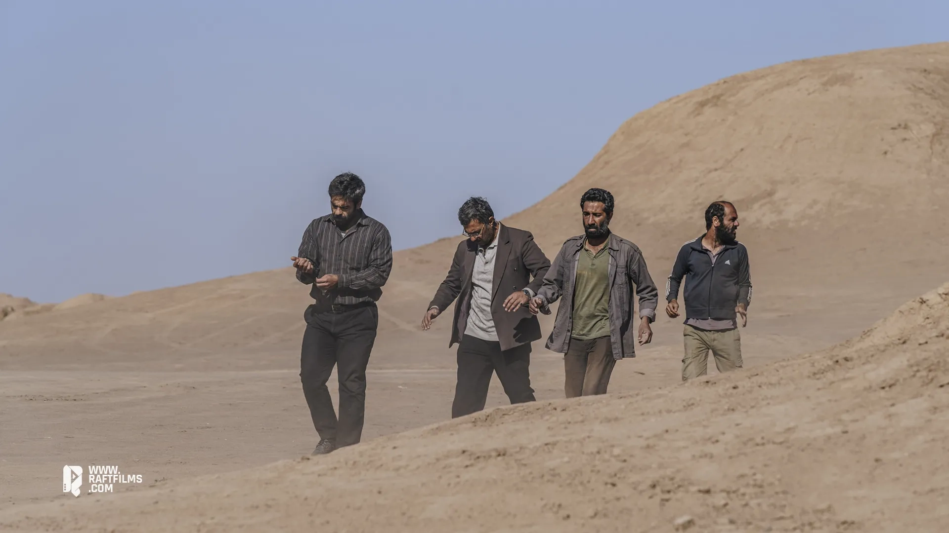 Alireza Sani Far, Banipal Shoomoon, Reza Amouzad, and Ali Mohammad Radmanesh in Cause of Death: Unknown (2023)