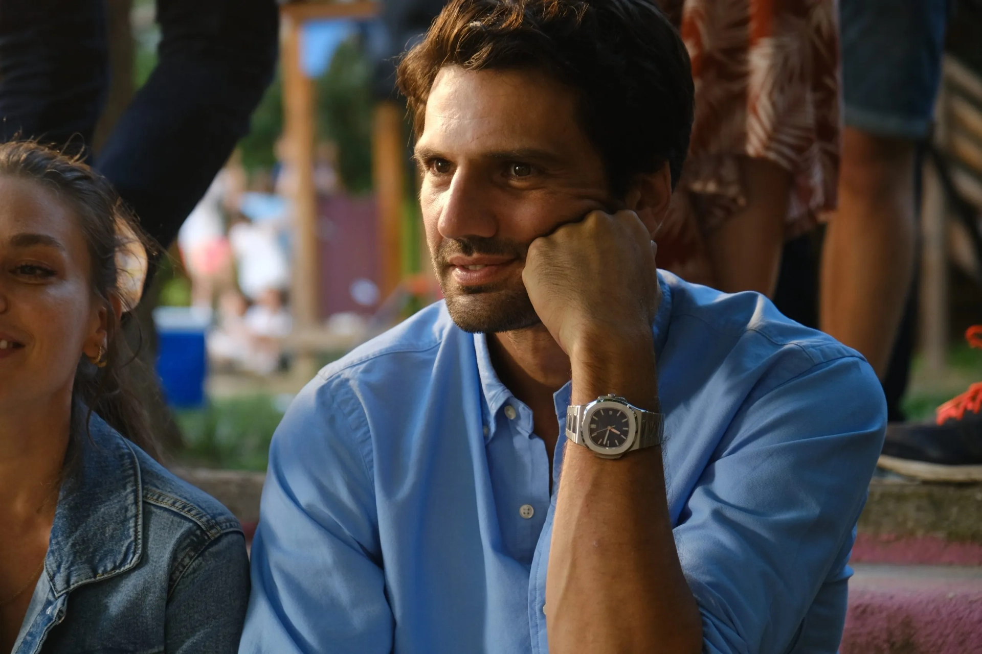 Kaan Urgancioglu and Asli Enver in In Good Hands (2022)