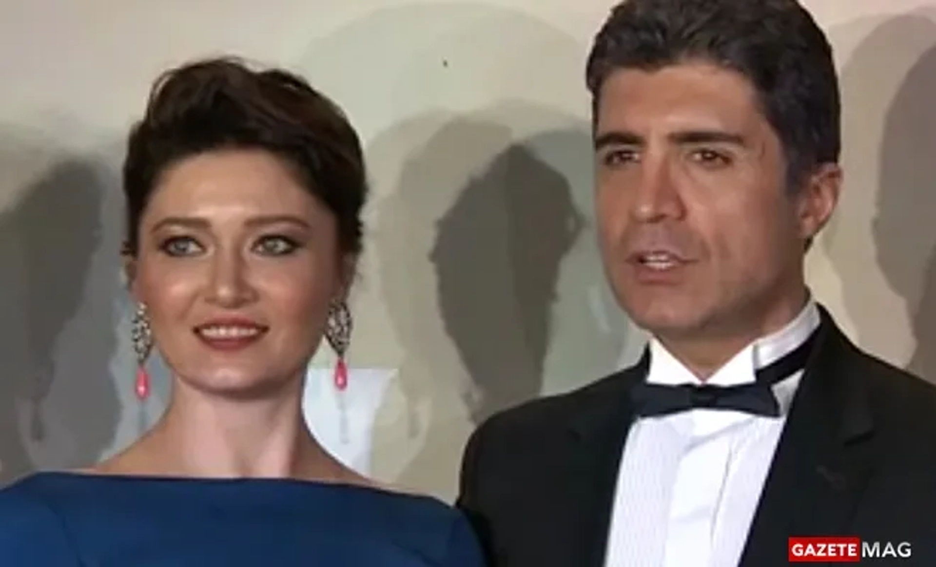 Nurgül Yesilçay and Özcan Deniz at an event for Second Chance (2016)