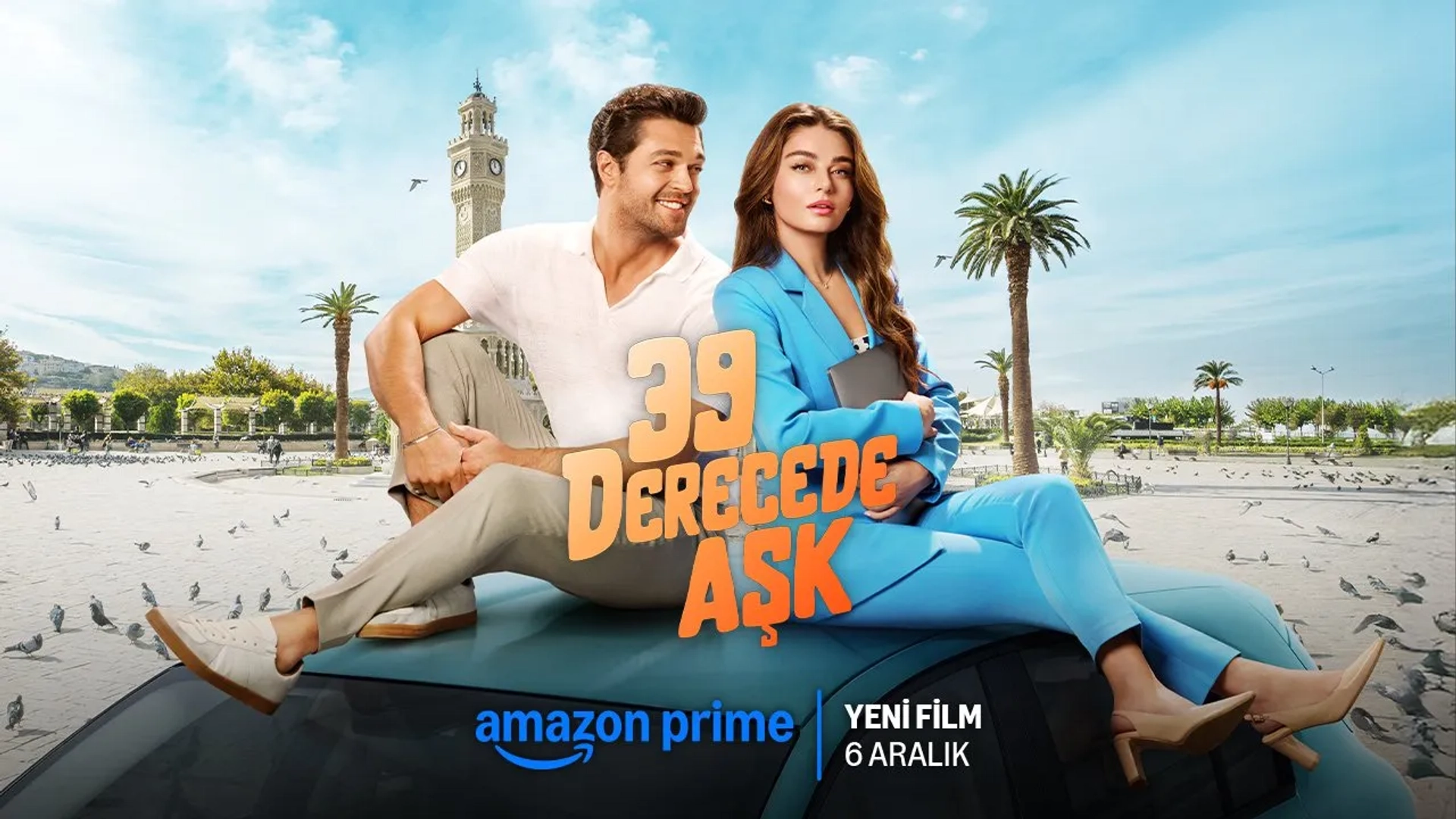 Furkan Andic and Ayça Aysin Turan in Love at 39 Degrees (2024)