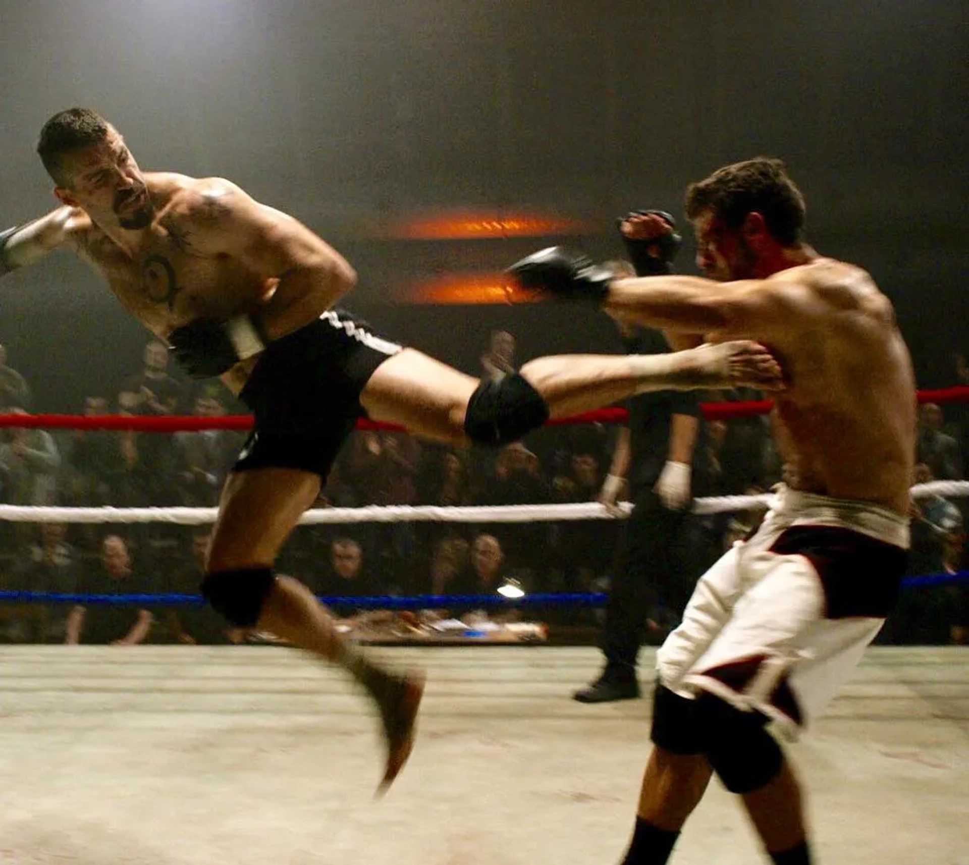 Scott Adkins and Emilien De Falco in Undisputed 4: Boyka (2016)