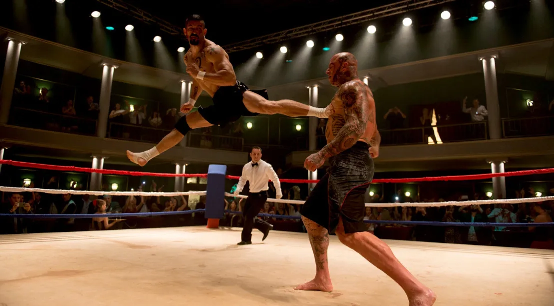 Scott Adkins and Martyn Ford in Undisputed 4: Boyka (2016)