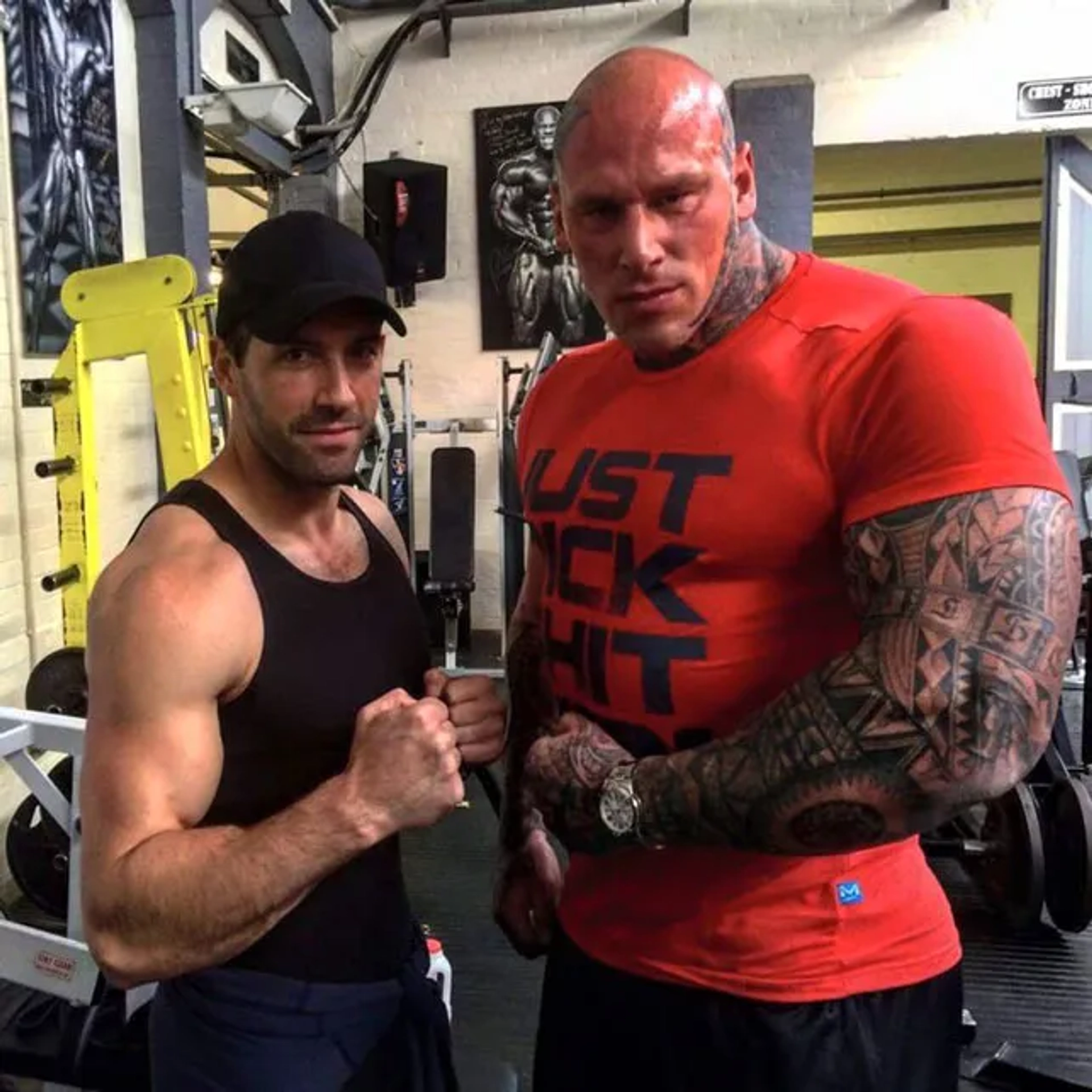 Scott Adkins and Martyn Ford in Undisputed 4: Boyka (2016)