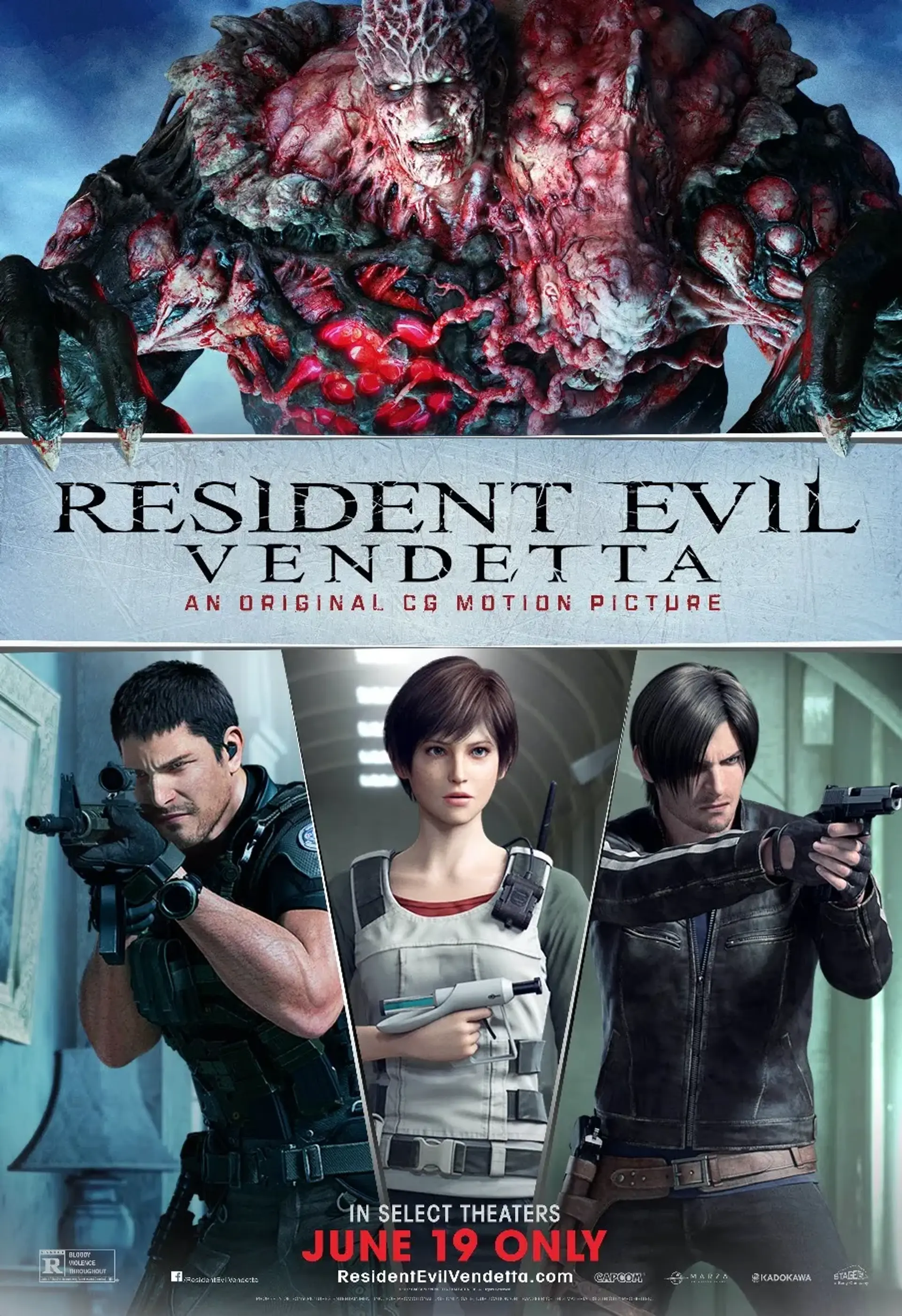 انیمیشن رزیدنت ایول: انتقام (Resident Evil: Vendetta 2017)