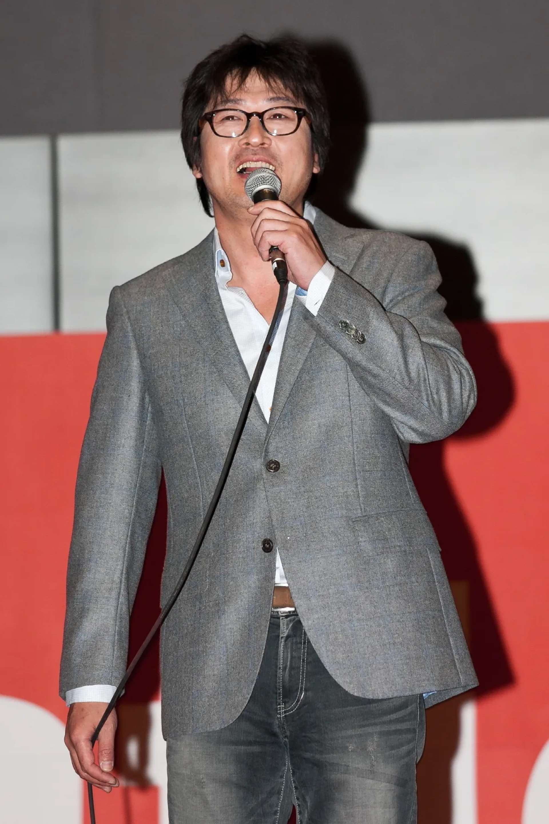 Kim Yoon-seok at an event for Punch (2011)