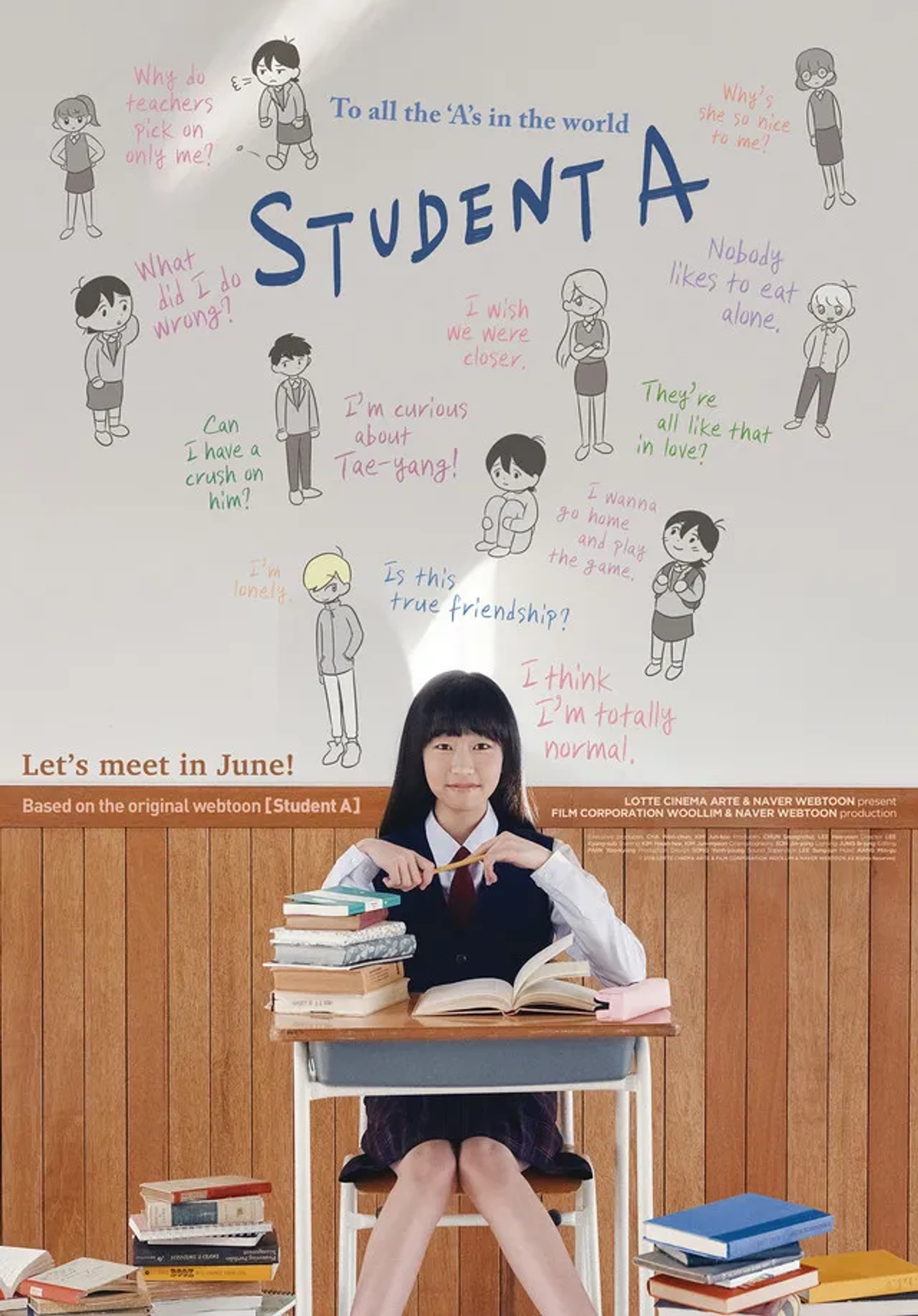 Kim Hwan-hee in Student A (2018)