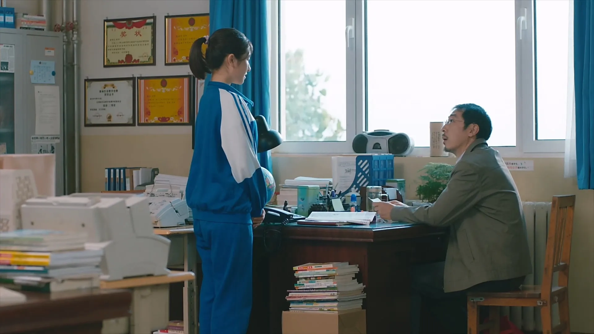 Li Ning and Landi Li in My Huckleberry Friends (2017)