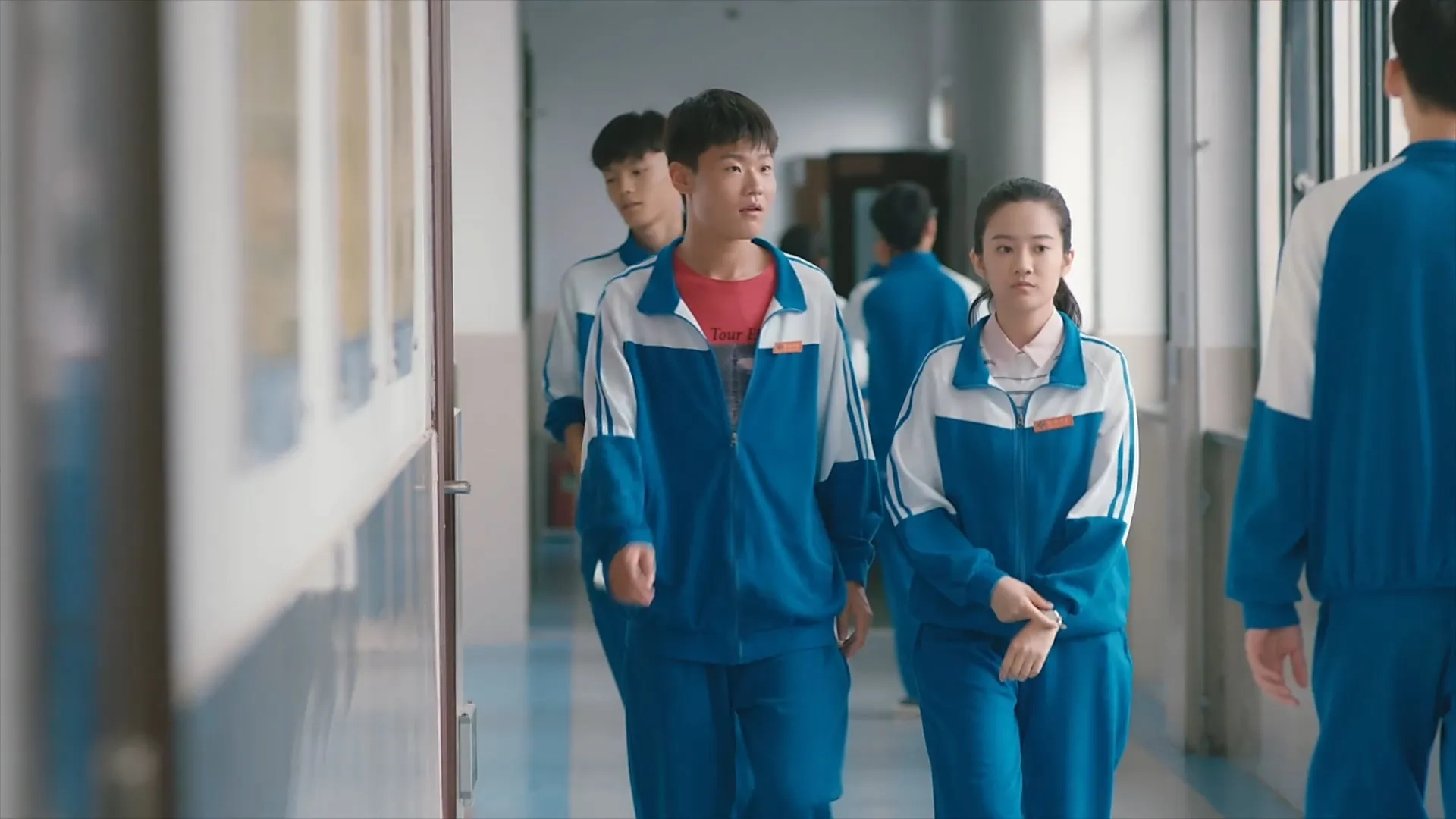 Jianlei Zhao and Mengjia Tang in My Huckleberry Friends (2017)