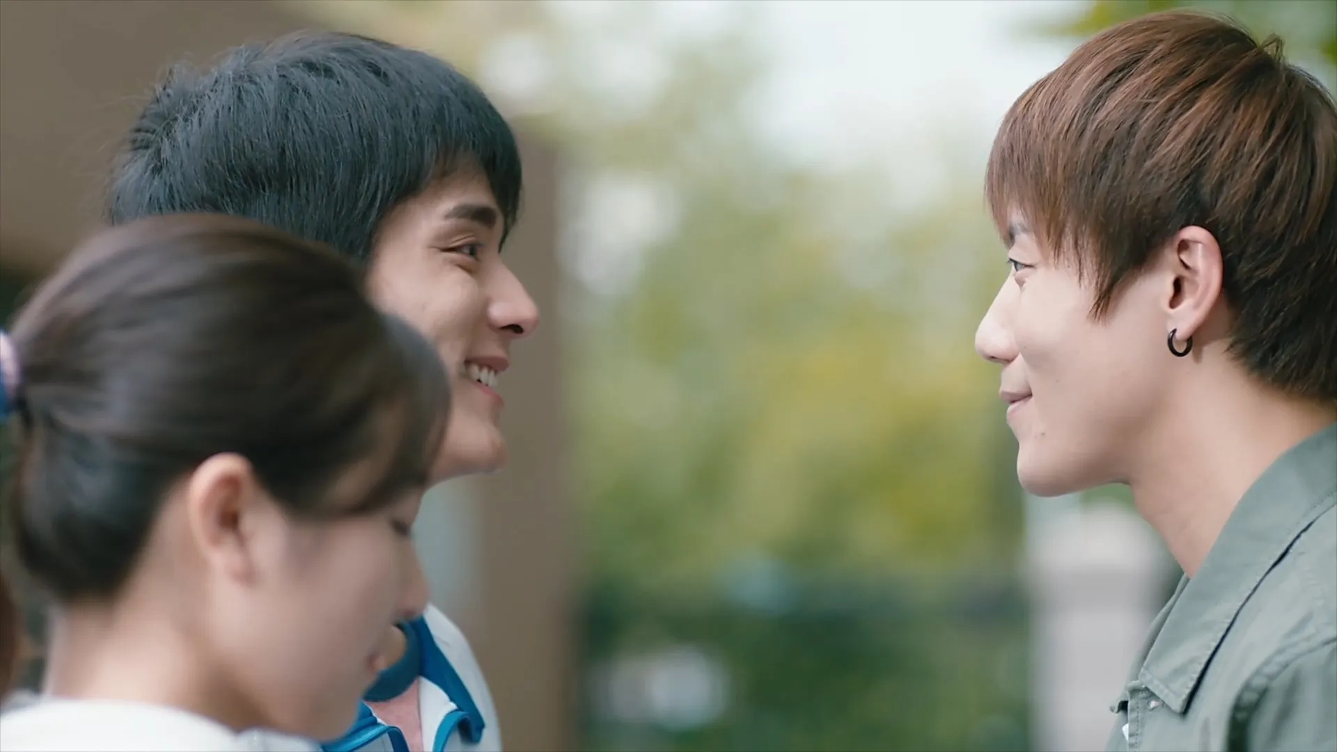 Chengao Zhou, Landi Li, and Steven Zhang in My Huckleberry Friends (2017)