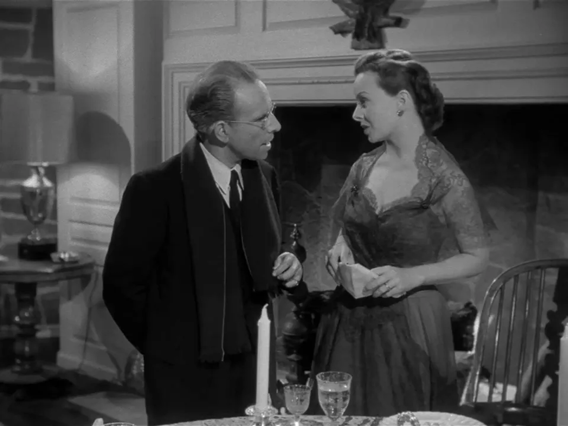 Jeanne Crain and Hume Cronyn in People Will Talk (1951)