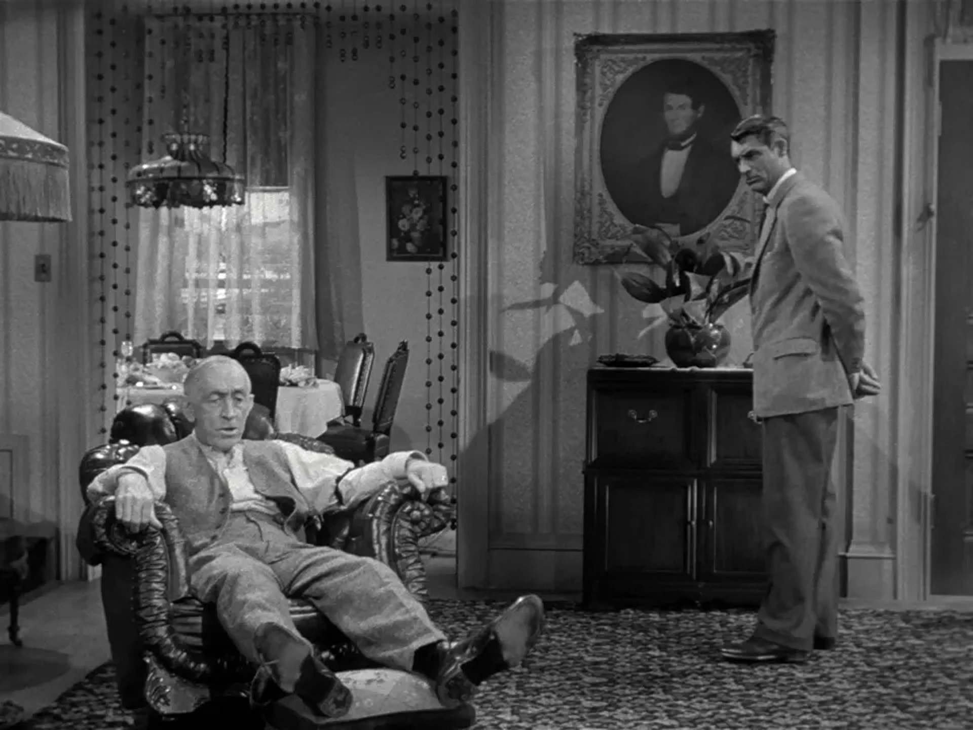 Cary Grant and Will Wright in People Will Talk (1951)