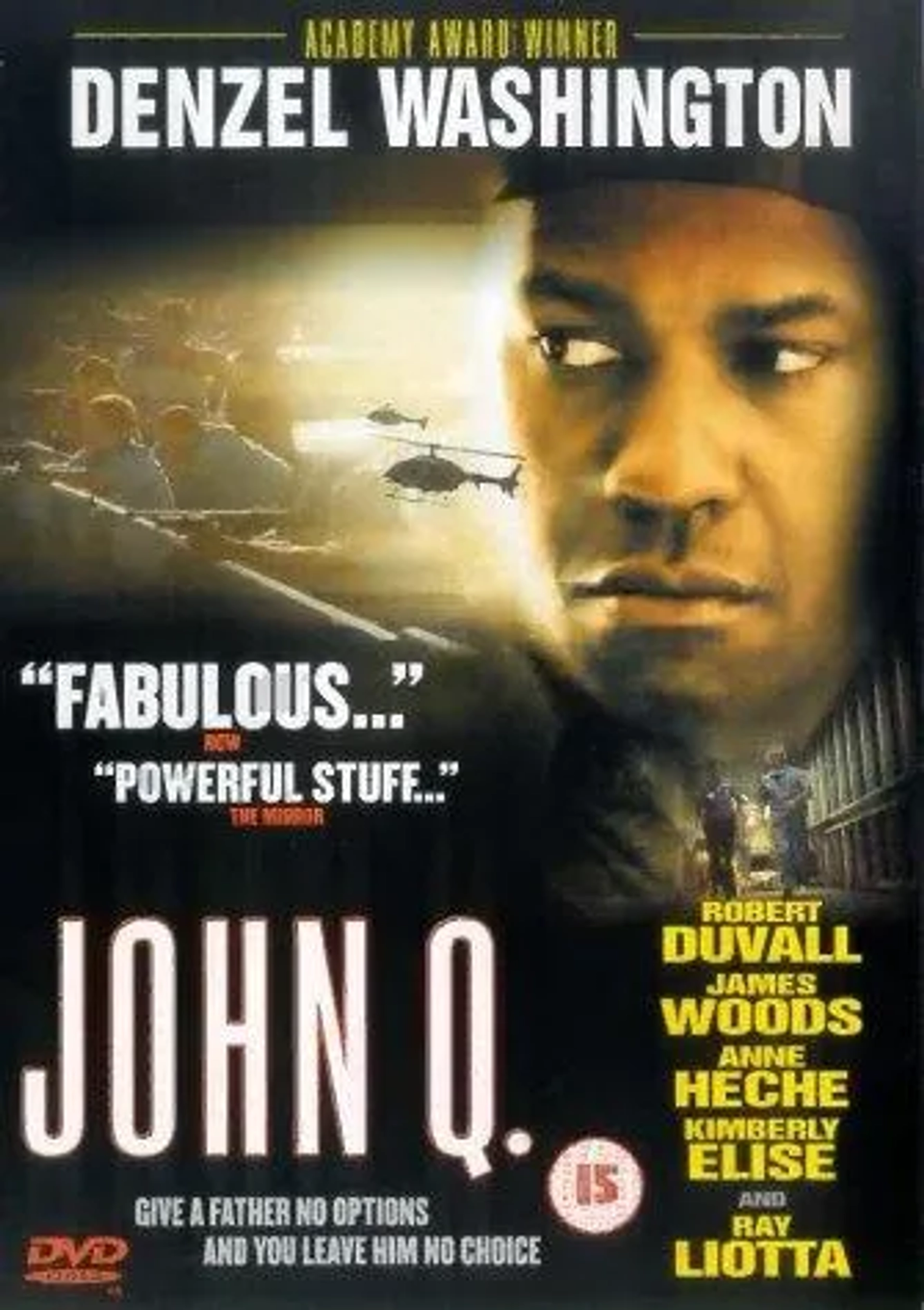 Denzel Washington in John Q (2002)