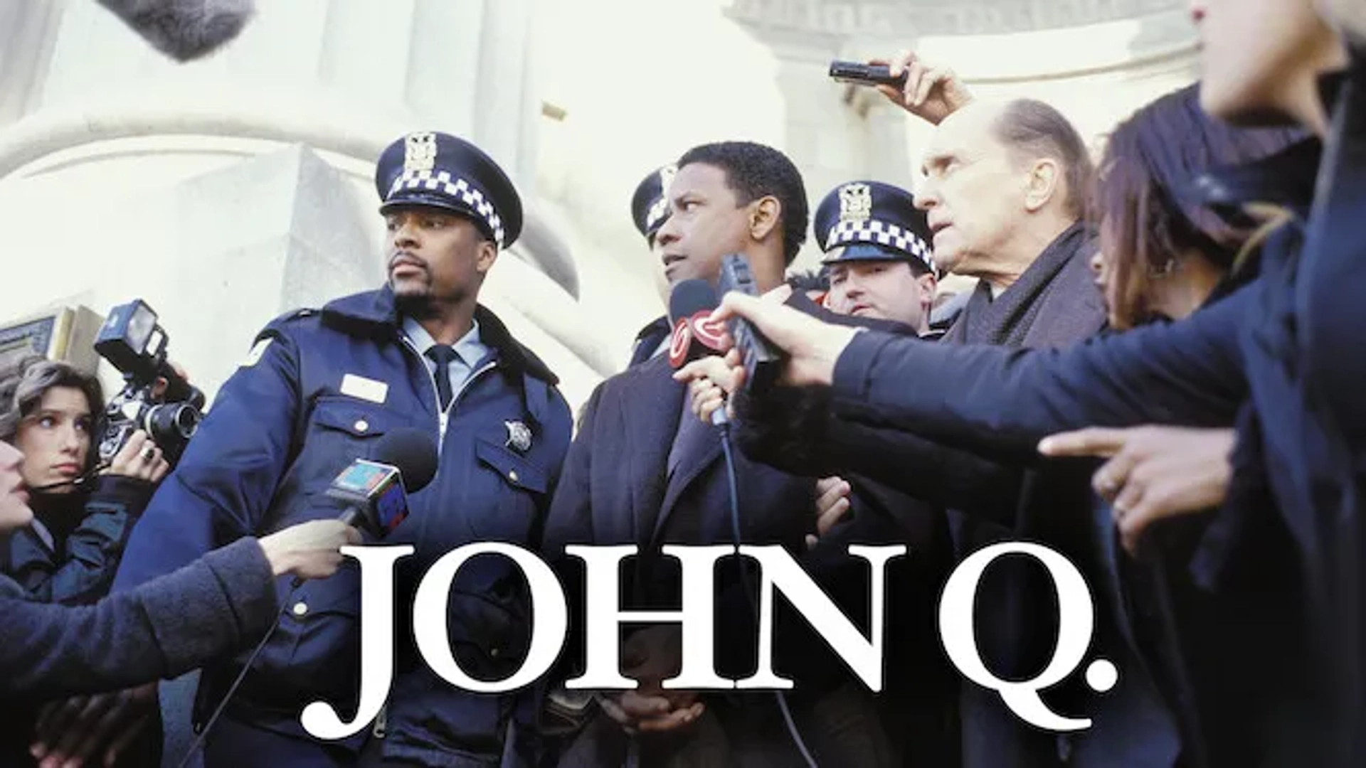 Denzel Washington and Robert Duvall in John Q (2002)