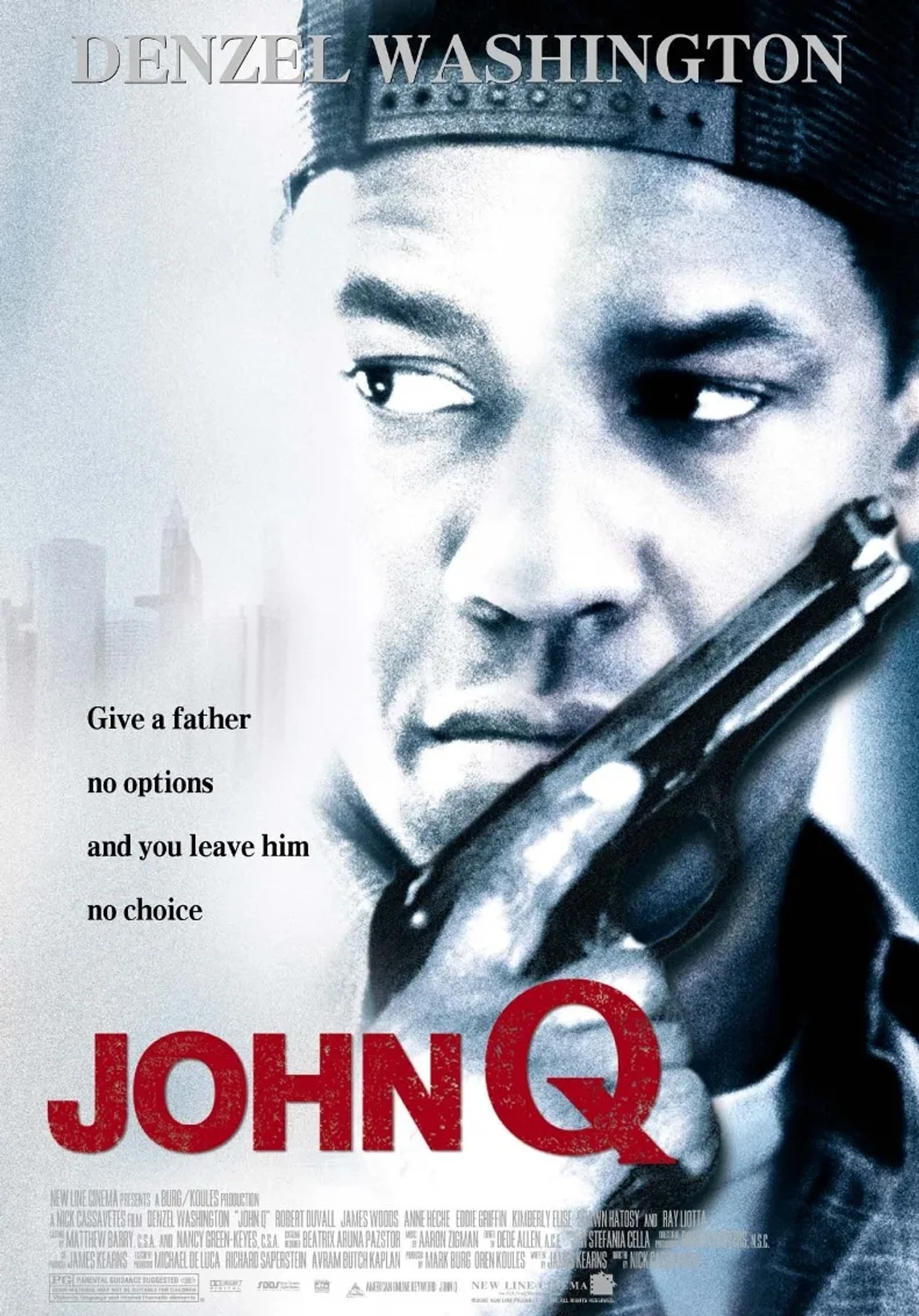 Denzel Washington in John Q (2002)