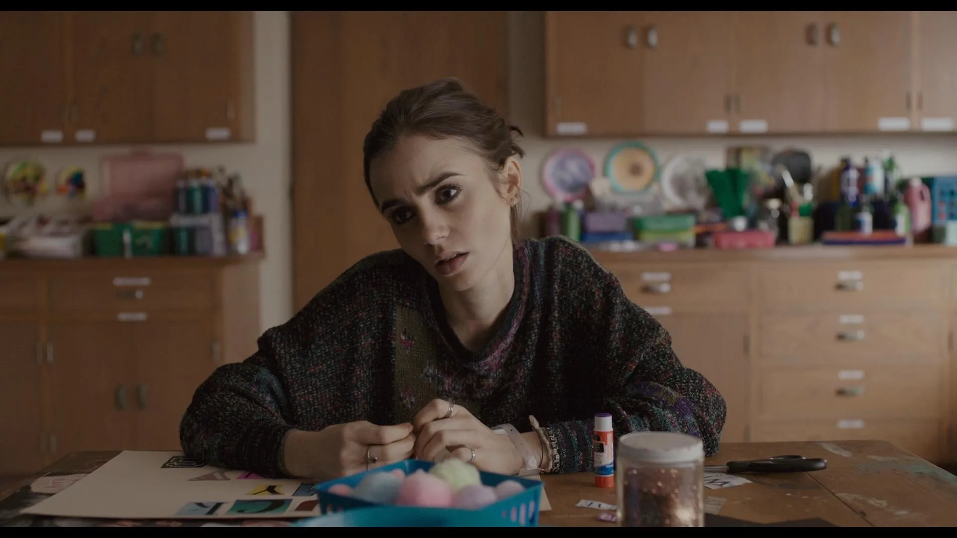 Lily Collins in To the Bone (2017)