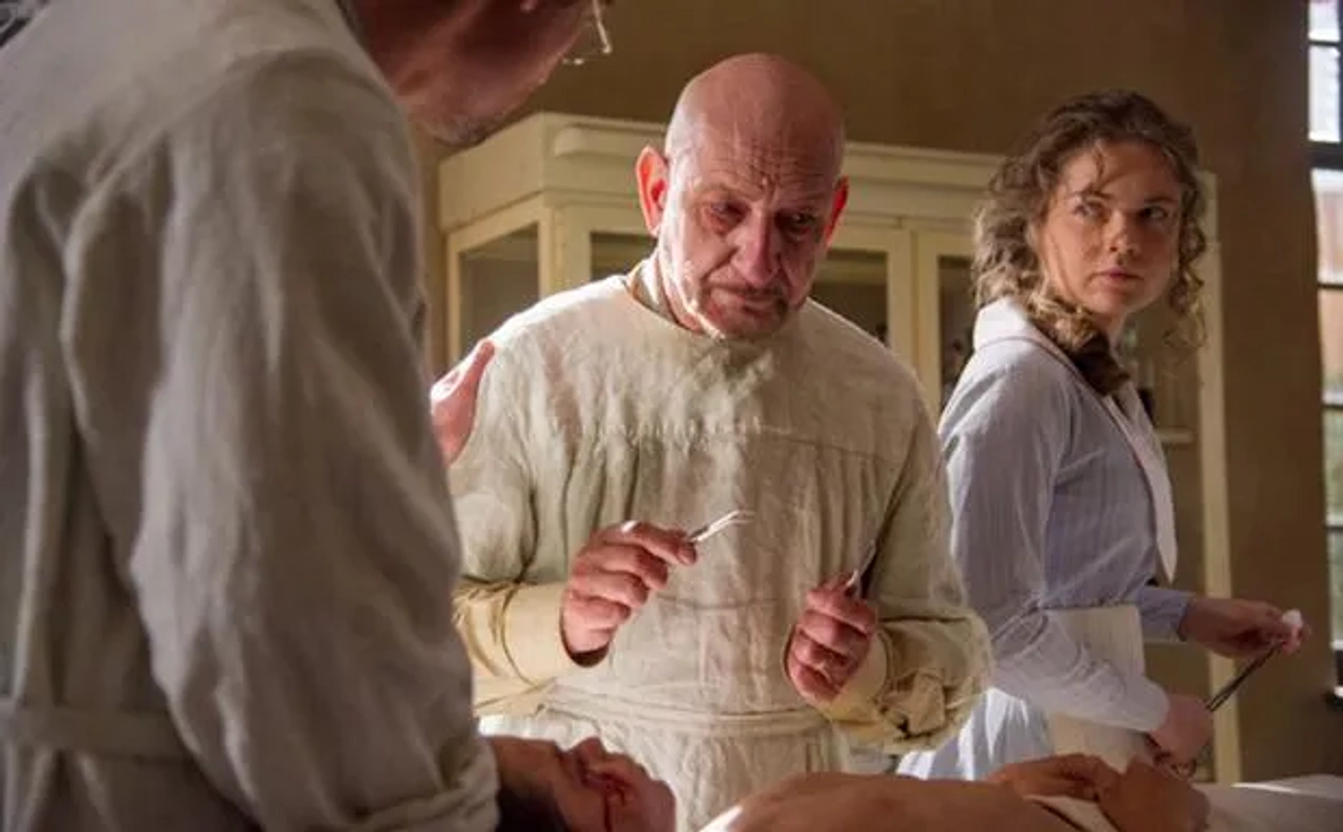 Ben Kingsley and Hera Hilmar in The Ottoman Lieutenant (2017)