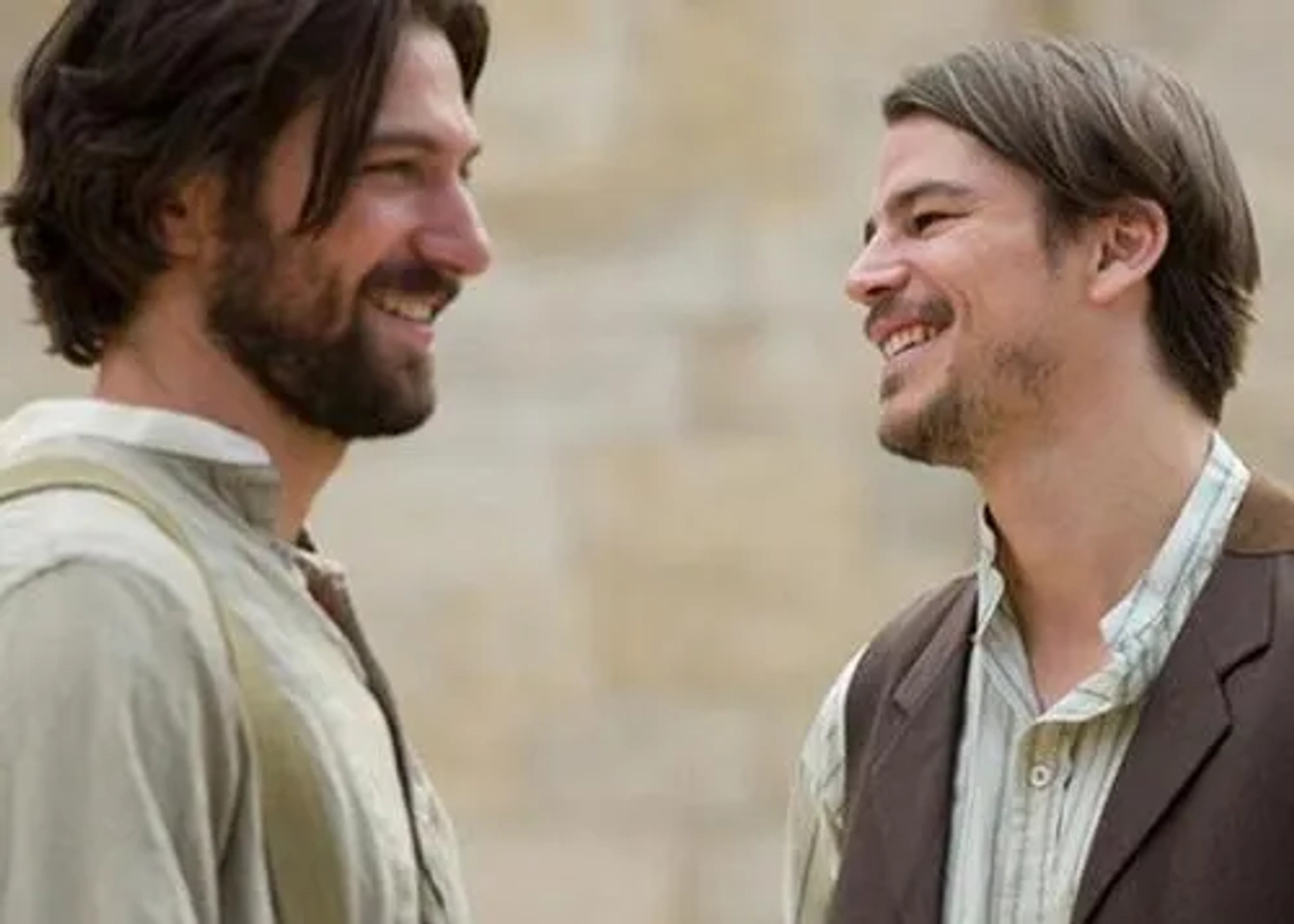 Josh Hartnett and Michiel Huisman in The Ottoman Lieutenant (2017)