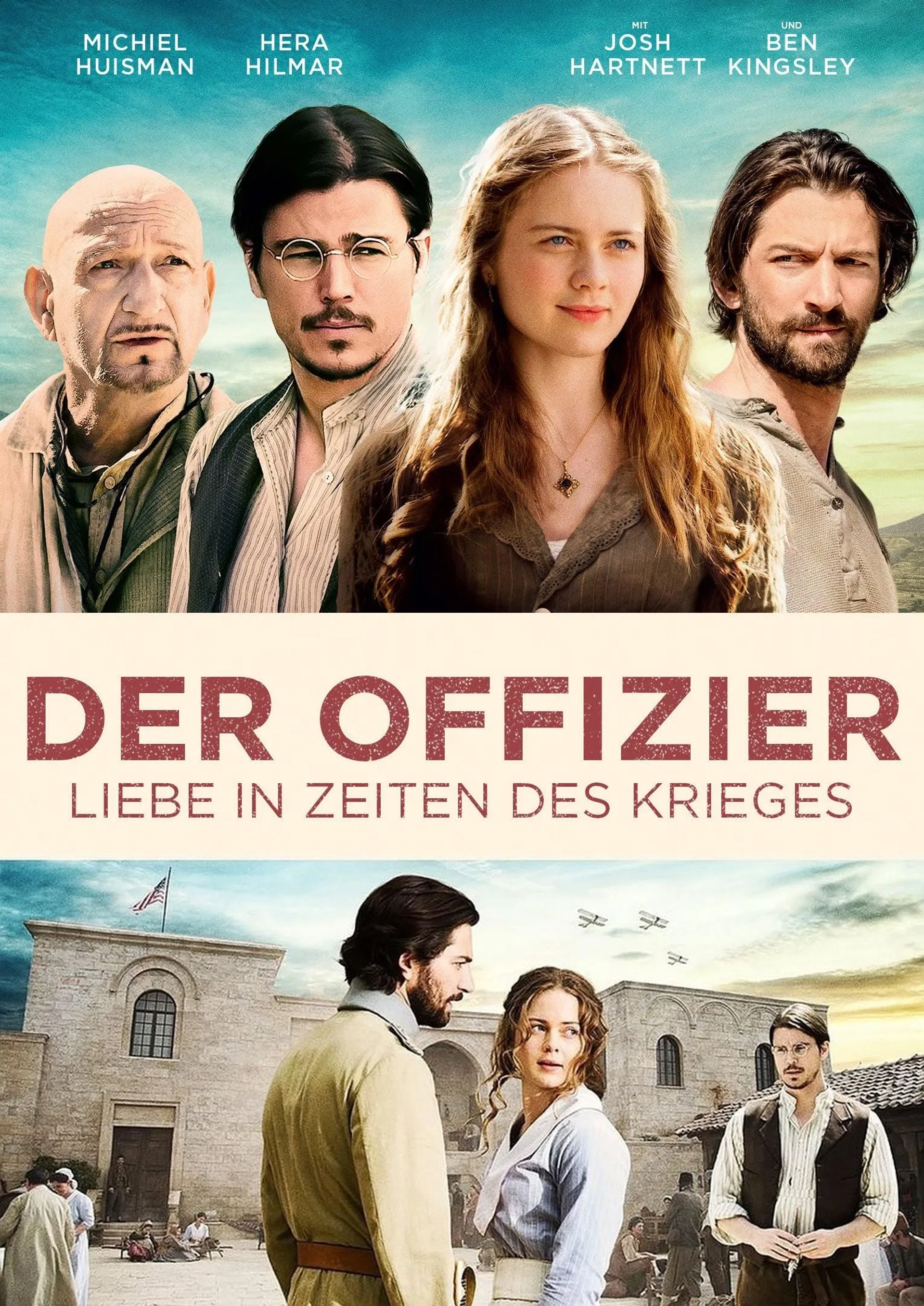 Josh Hartnett, Ben Kingsley, Michiel Huisman, and Hera Hilmar in The Ottoman Lieutenant (2017)