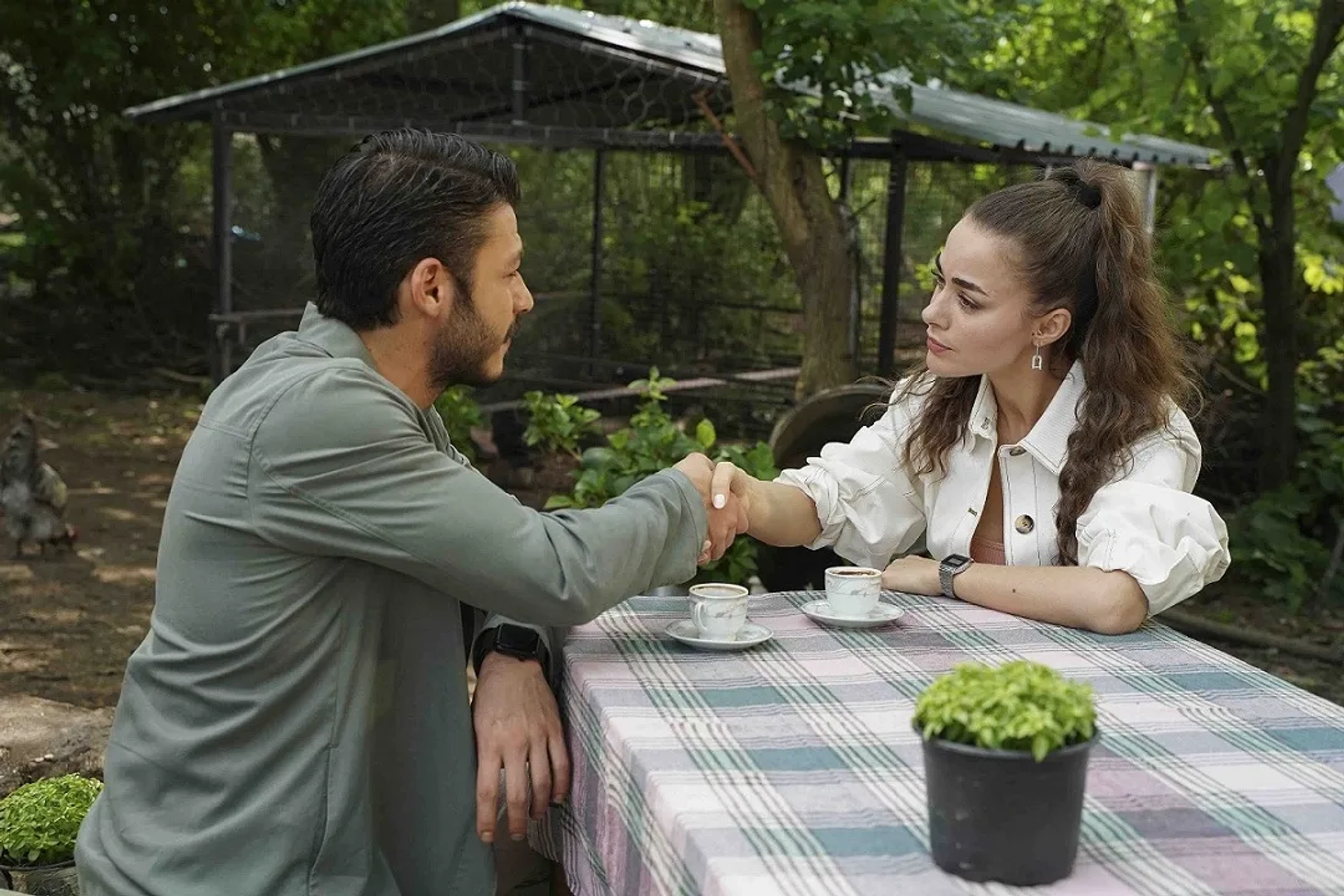 Bensu Soral and Kubilay Aka in Glass Ceilings (2021)