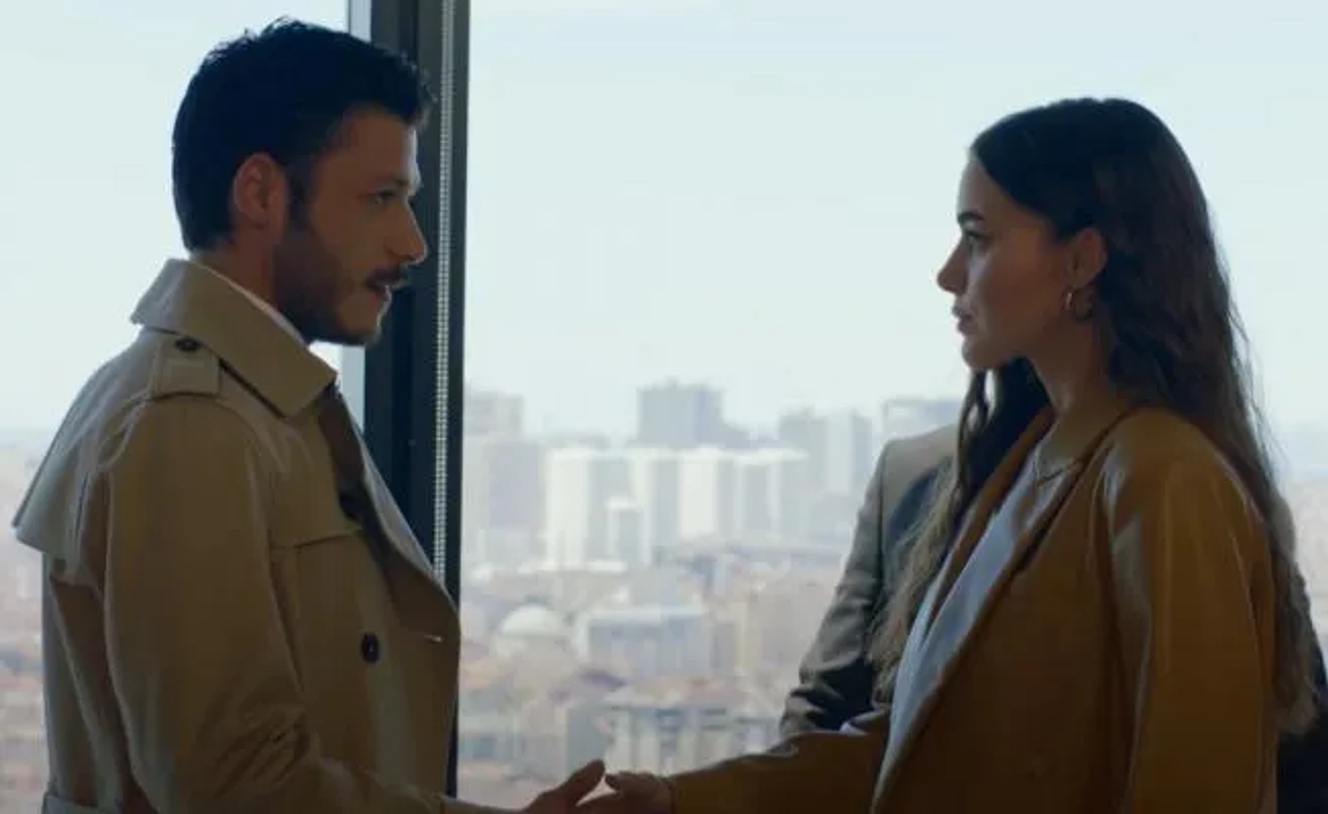 Bensu Soral and Kubilay Aka in Glass Ceilings (2021)