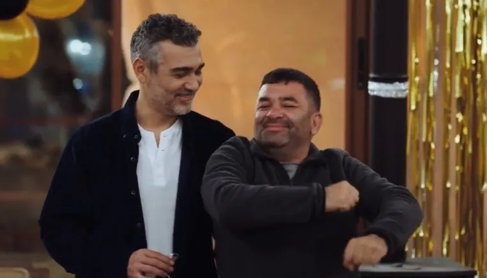 Bülent Sakrak and Caner Cindoruk in The Blue Exile (2023)