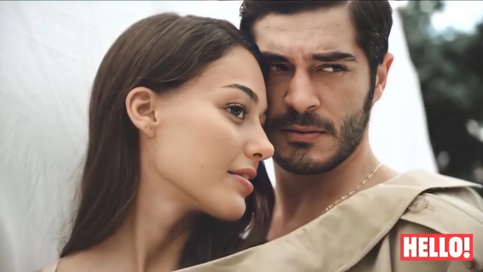 Dilan Çiçek Deniz and Burak Deniz in Interrupted (2020)