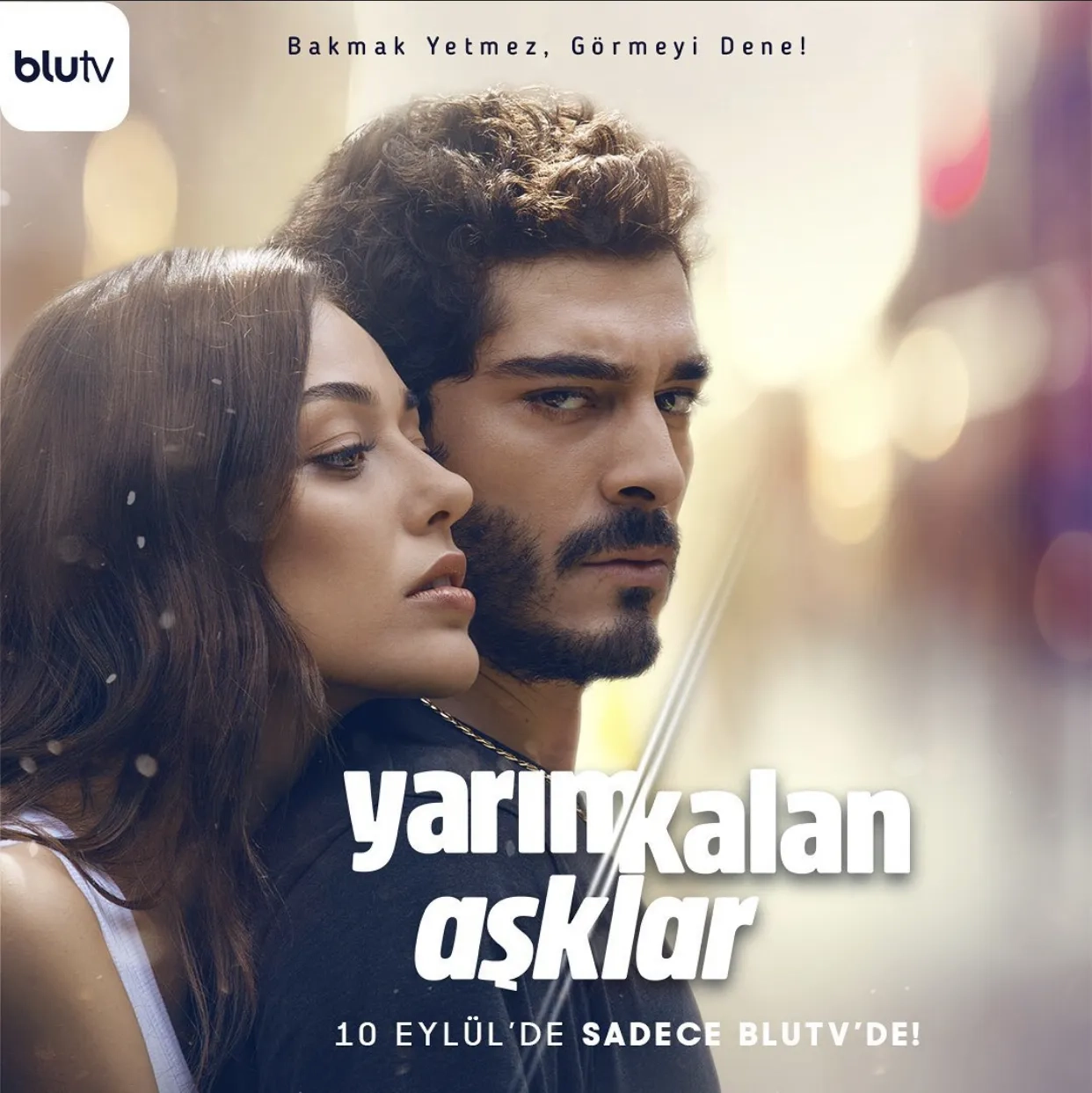 Dilan Çiçek Deniz and Burak Deniz in Interrupted (2020)