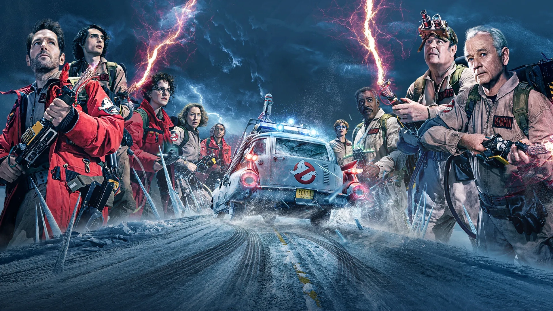 جلوه های ویژه شکارچیان روح امپراتوری یخ‌زده ۲۰۲۴ Ghostbusters Frozen Empire 
