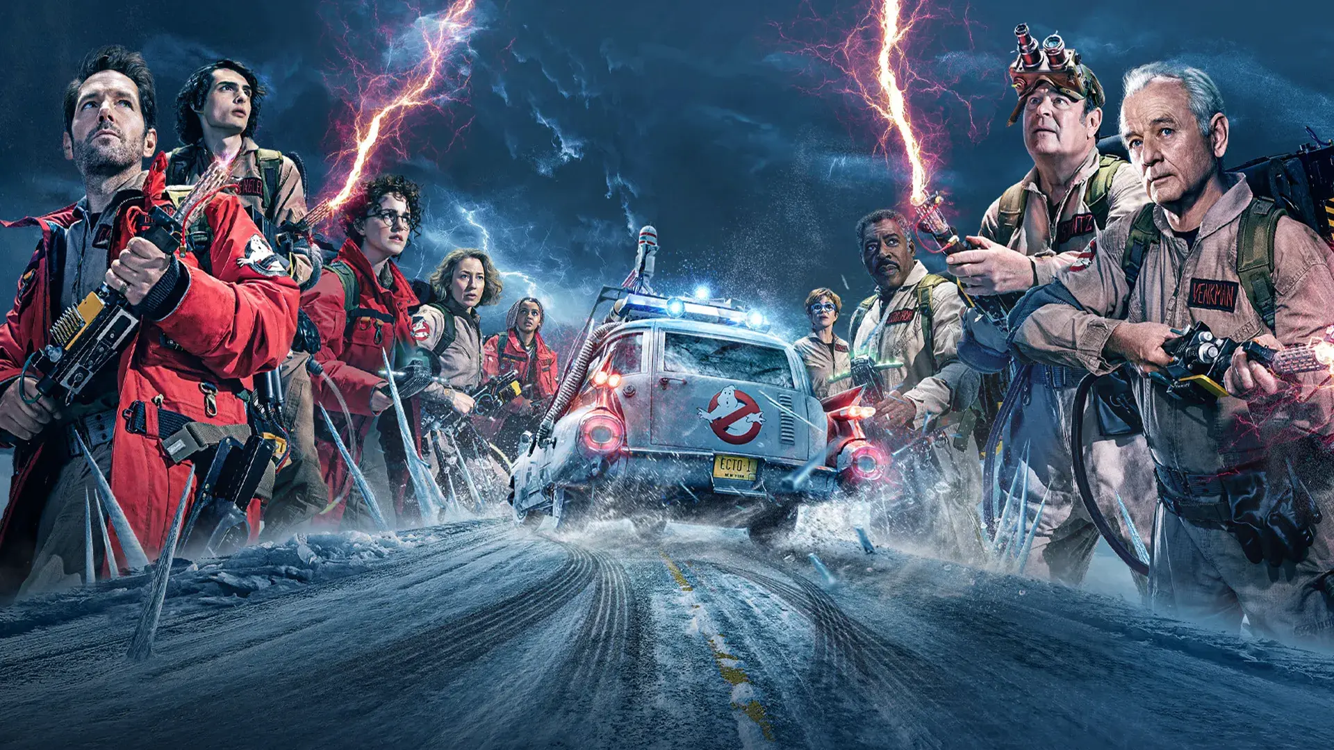 جلوه های ویژه شکارچیان روح امپراتوری یخ‌زده ۲۰۲۴ Ghostbusters Frozen Empire 