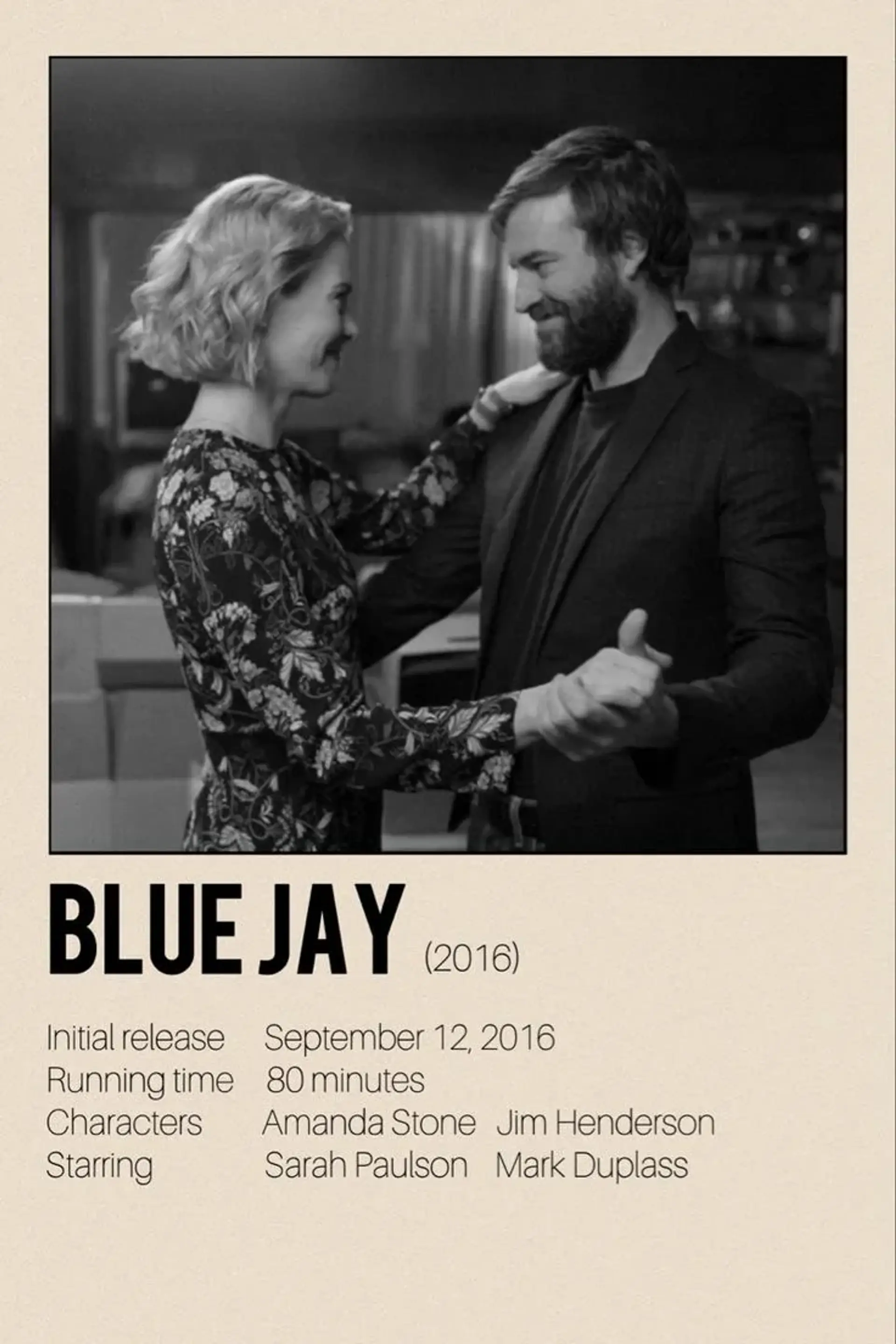 فیلم بلو جی (Blue Jay 2016)