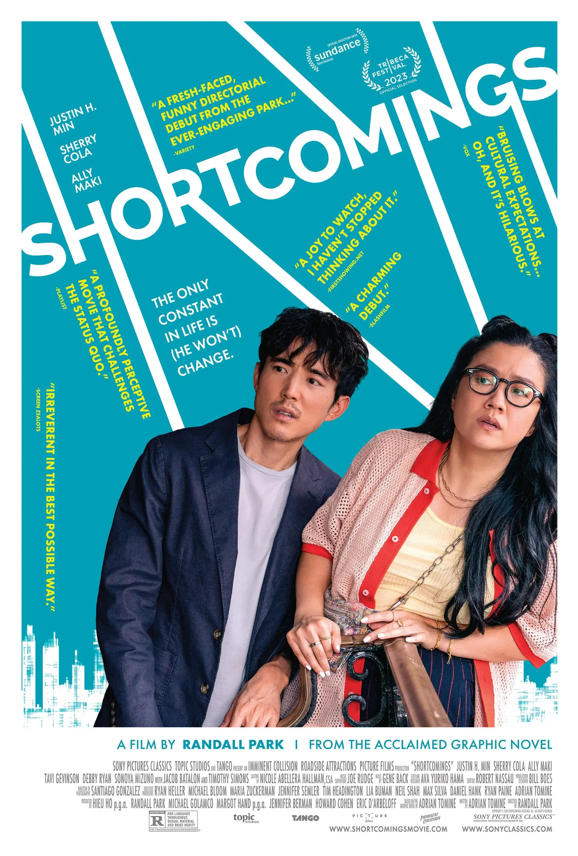 فیلم کاستی ها (Shortcomings 2023)