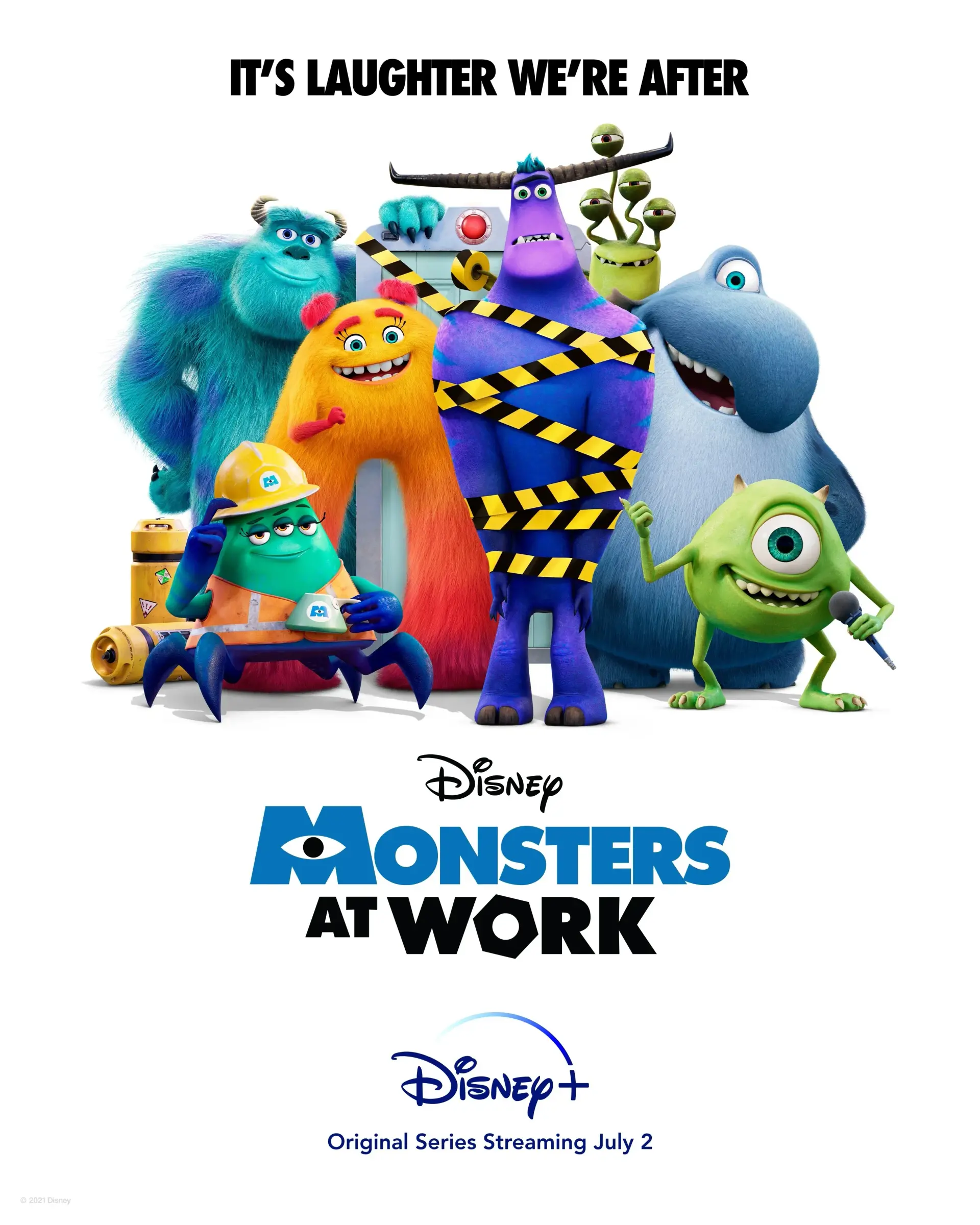 انیمیشن هیولاها در محل کار (Monsters at Work 2021)
