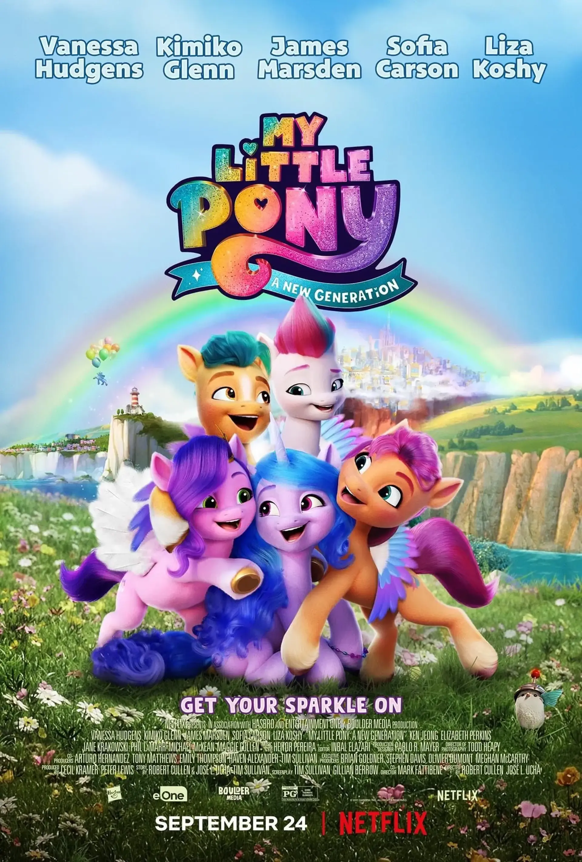 انیمیشن پونی کوچولوی من: نسل جدید (My Little Pony: A New Generation 2021)