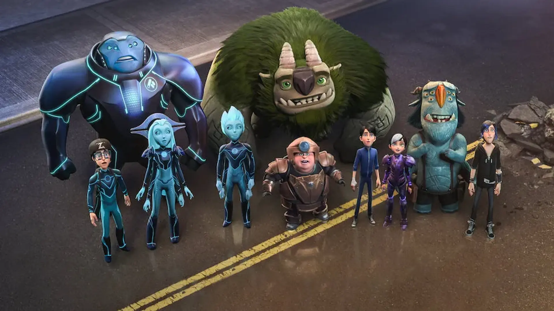 انیمیشن شکارچیان ترول: ظهور تایتان ها (Trollhunters: Rise of the Titans 2021)