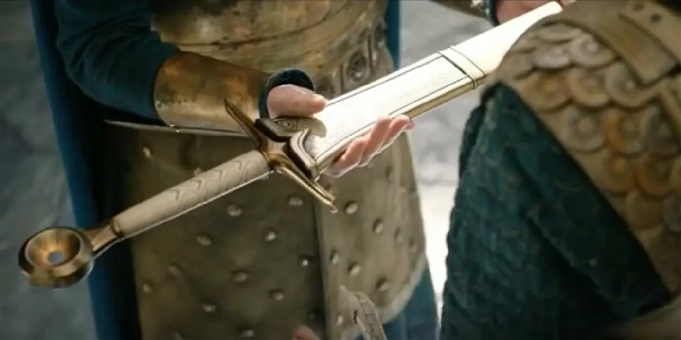 بازگشت شمشیر افسانه‌ای نارسیل در فصل سوم حلقه‌های قدرت