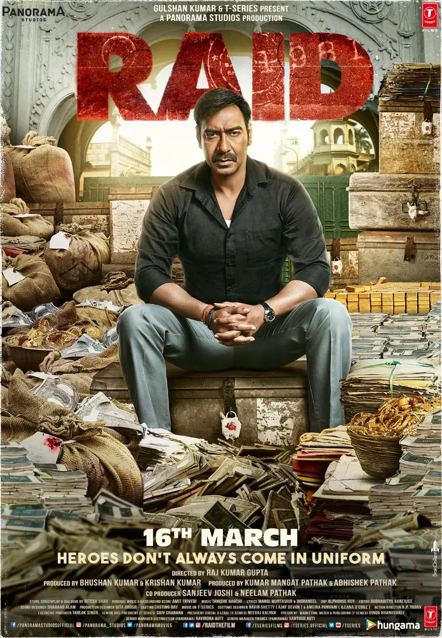 فیلم هندی یورش (Raid 2018)