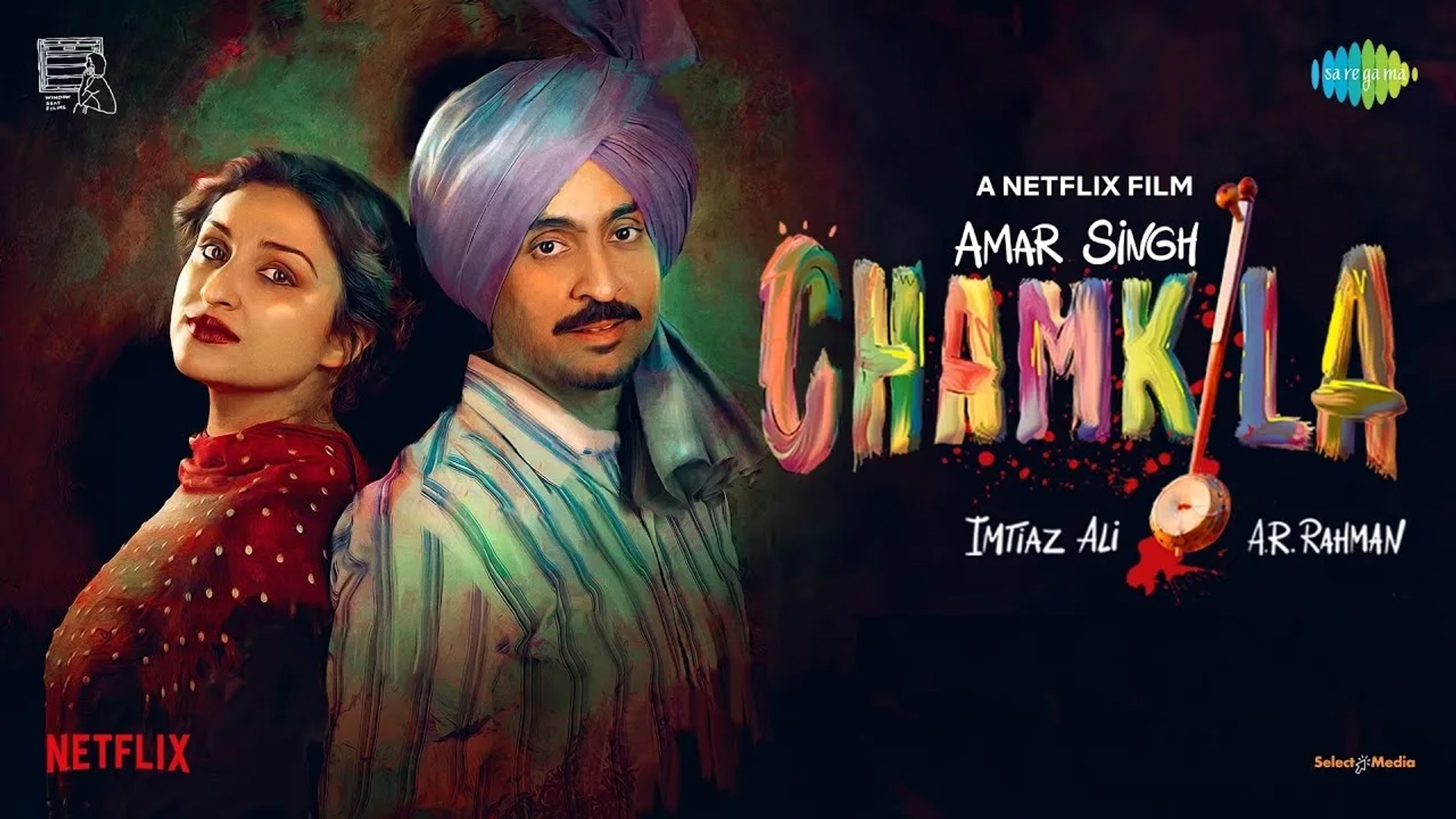 فیلم هندی امر سینگ چمکیلا (Amar Singh Chamkila 2024)