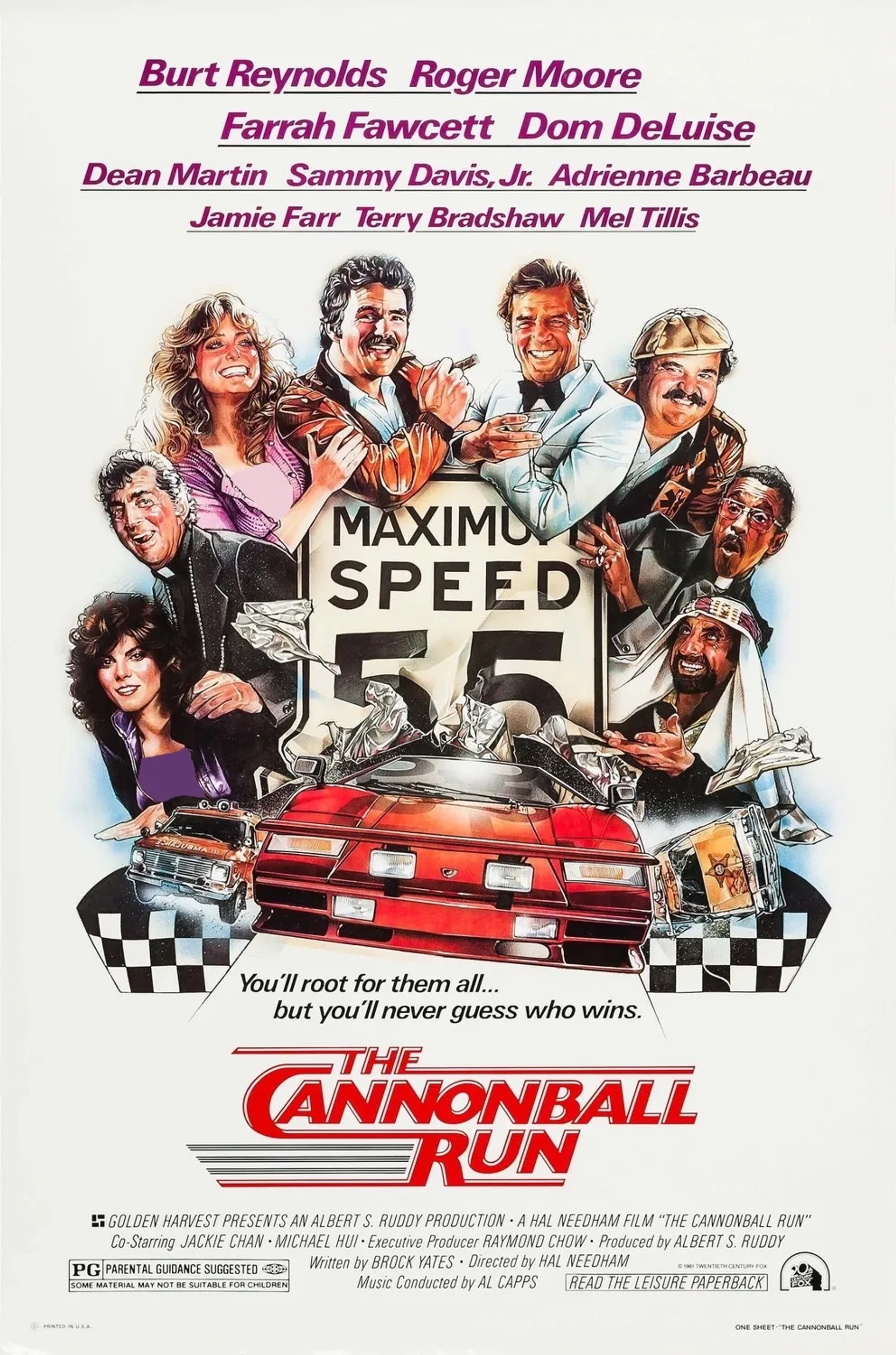 فیلم مسیر کاننبال (The Cannonball Run 1981)